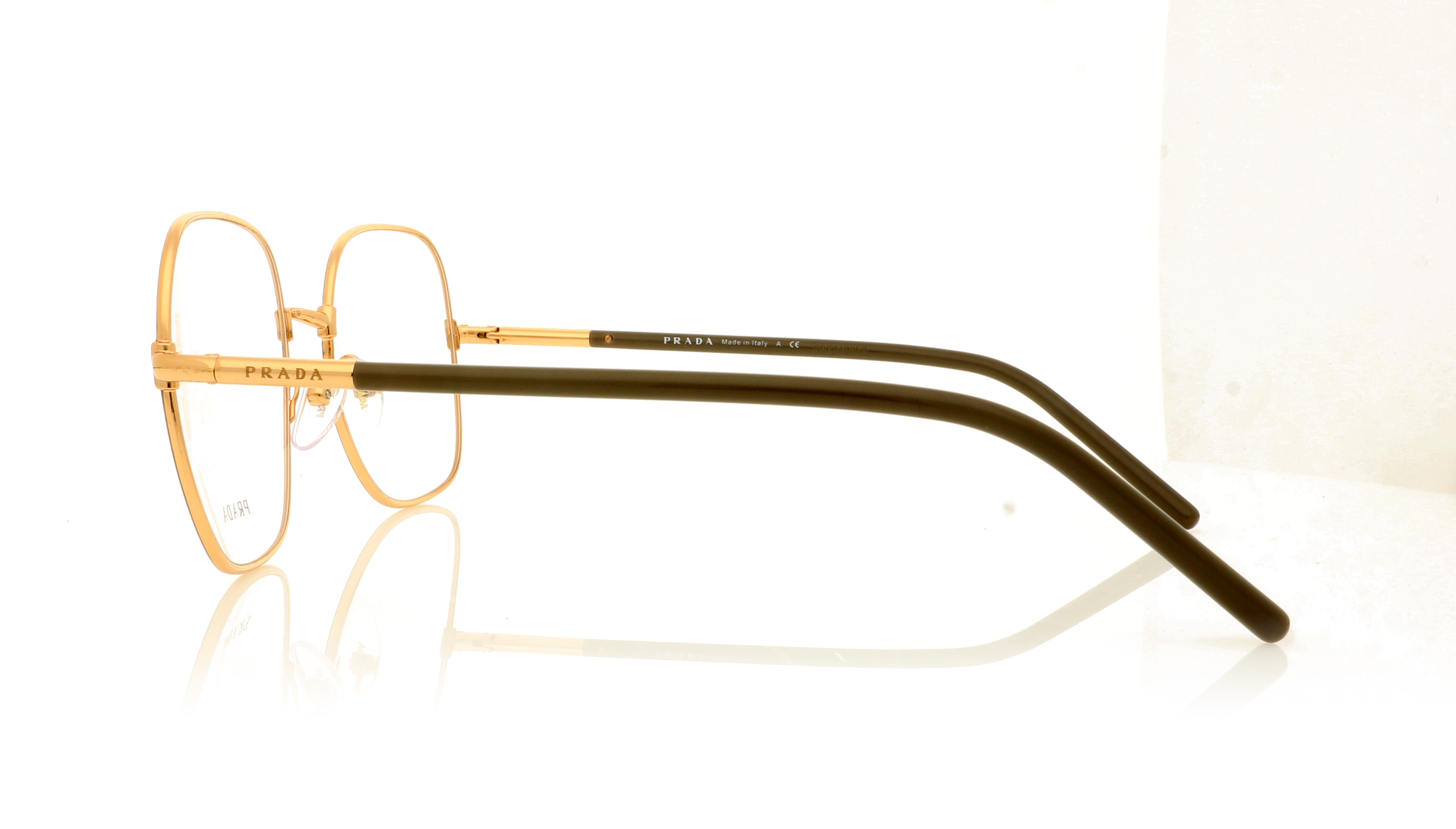 Prada PR 56WV Brown/Beige 02H1O1 Glasses