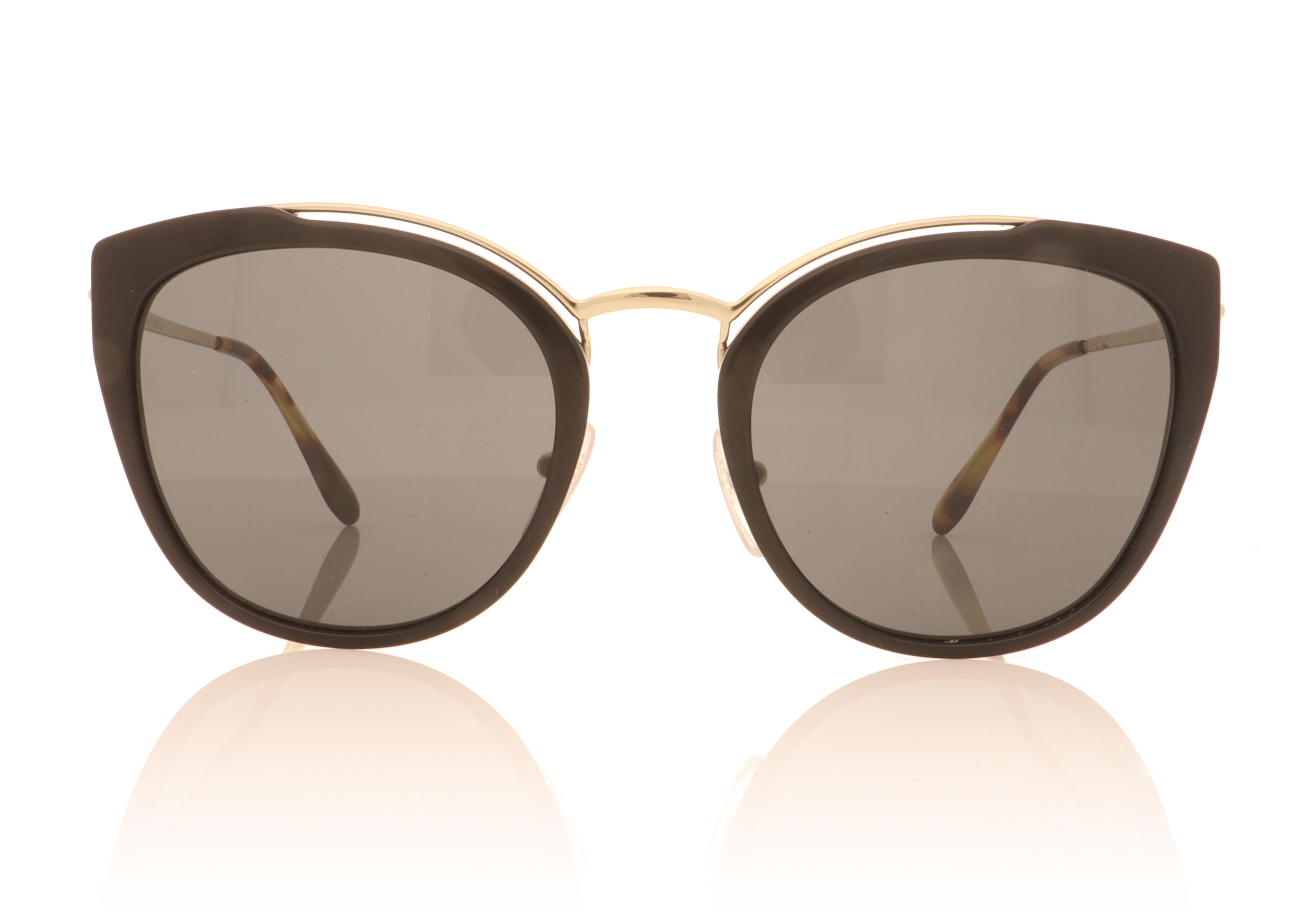 Prada CONCEPTUAL PR 20US Pale Gold/Black 1AB5S0 Sunglasses