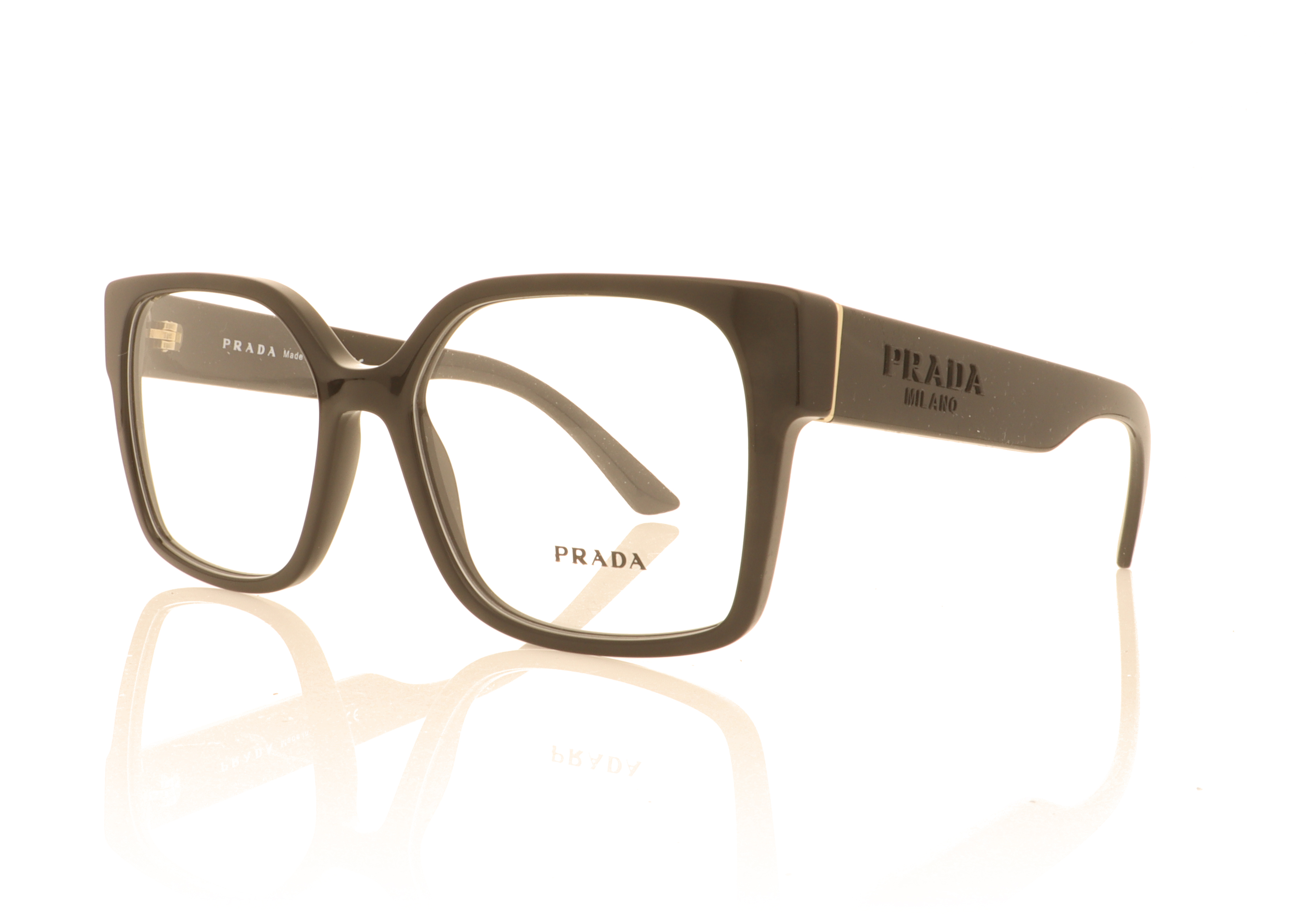 Prada 0PR 10WV PR 10WV Black 1AB1O1 Glasses