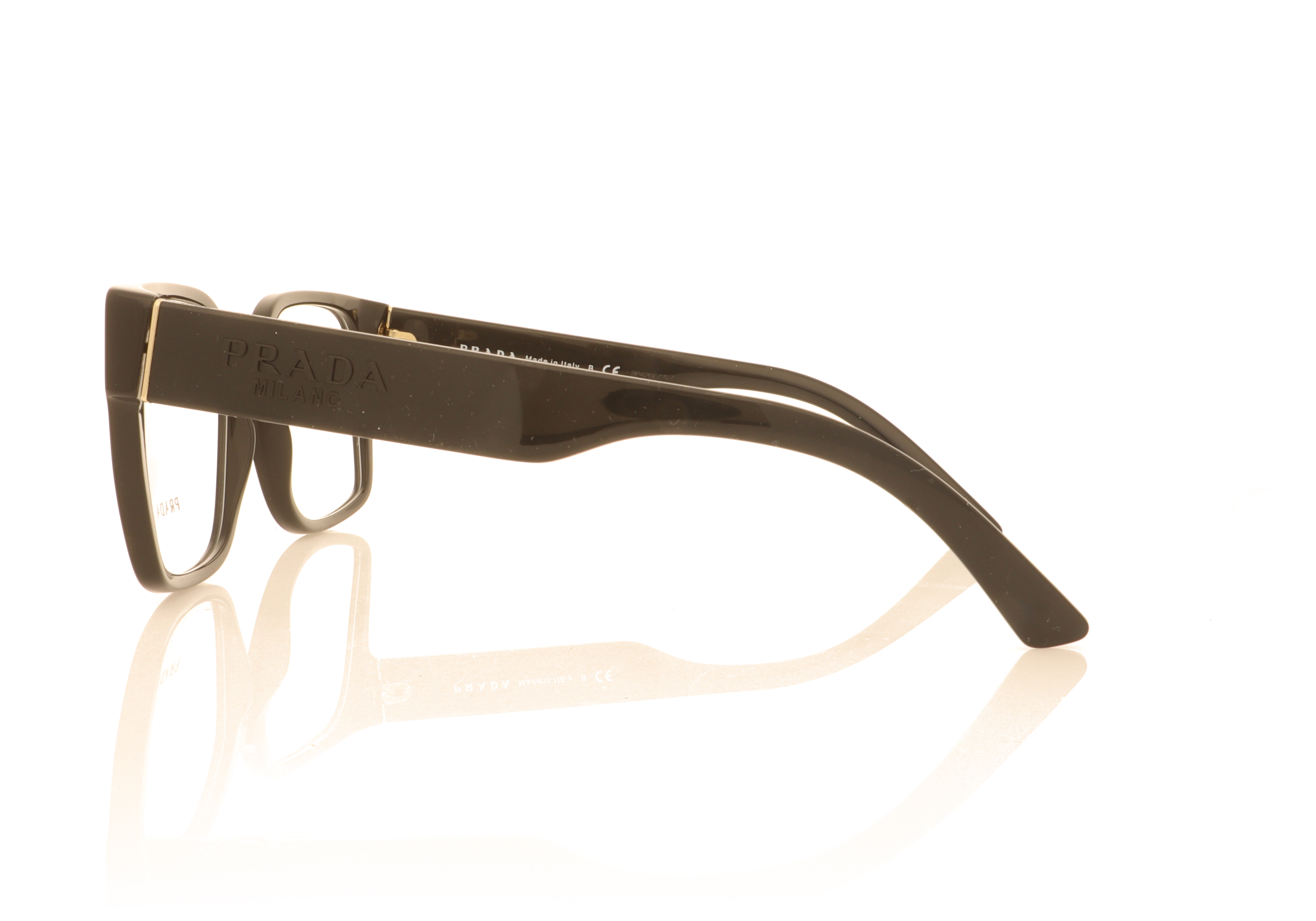 Prada 0PR 10WV PR 10WV Black 1AB1O1 Glasses