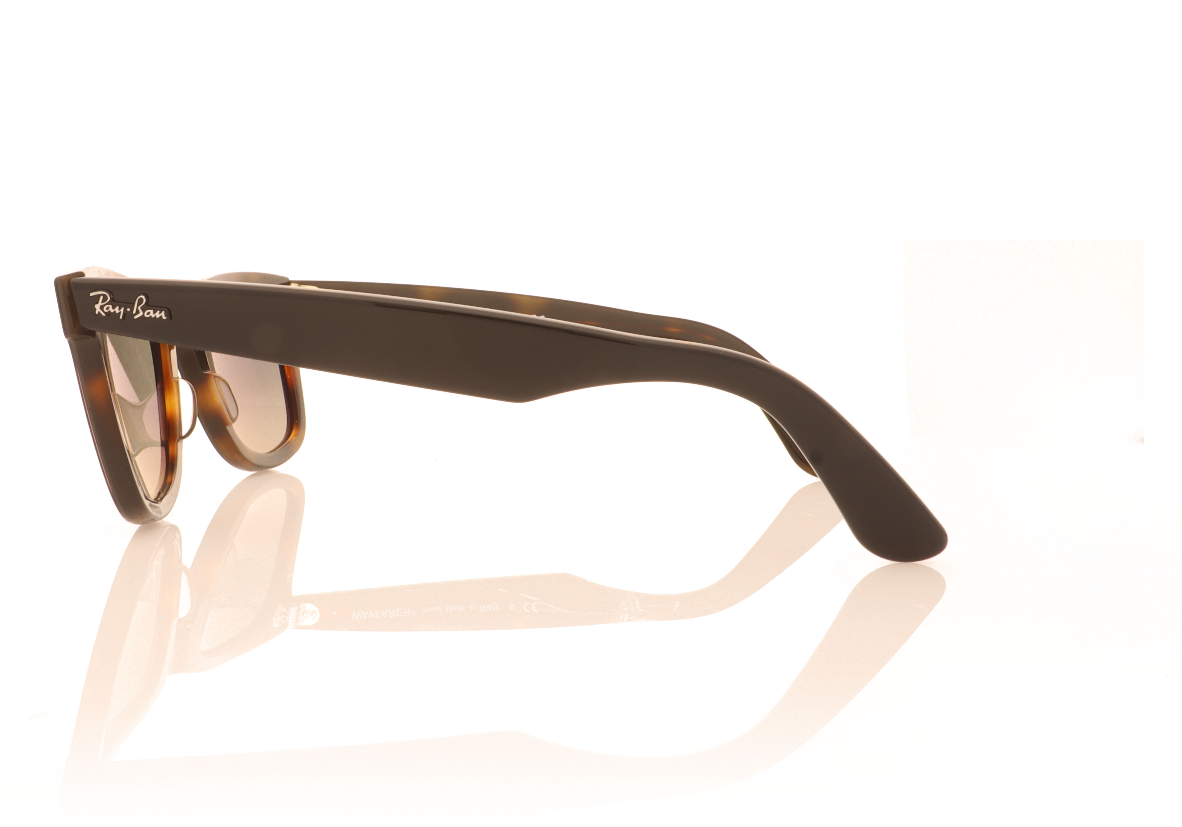 Ray-Ban WAYFARER RB2140 Grey On Havana 127771 Sunglasses