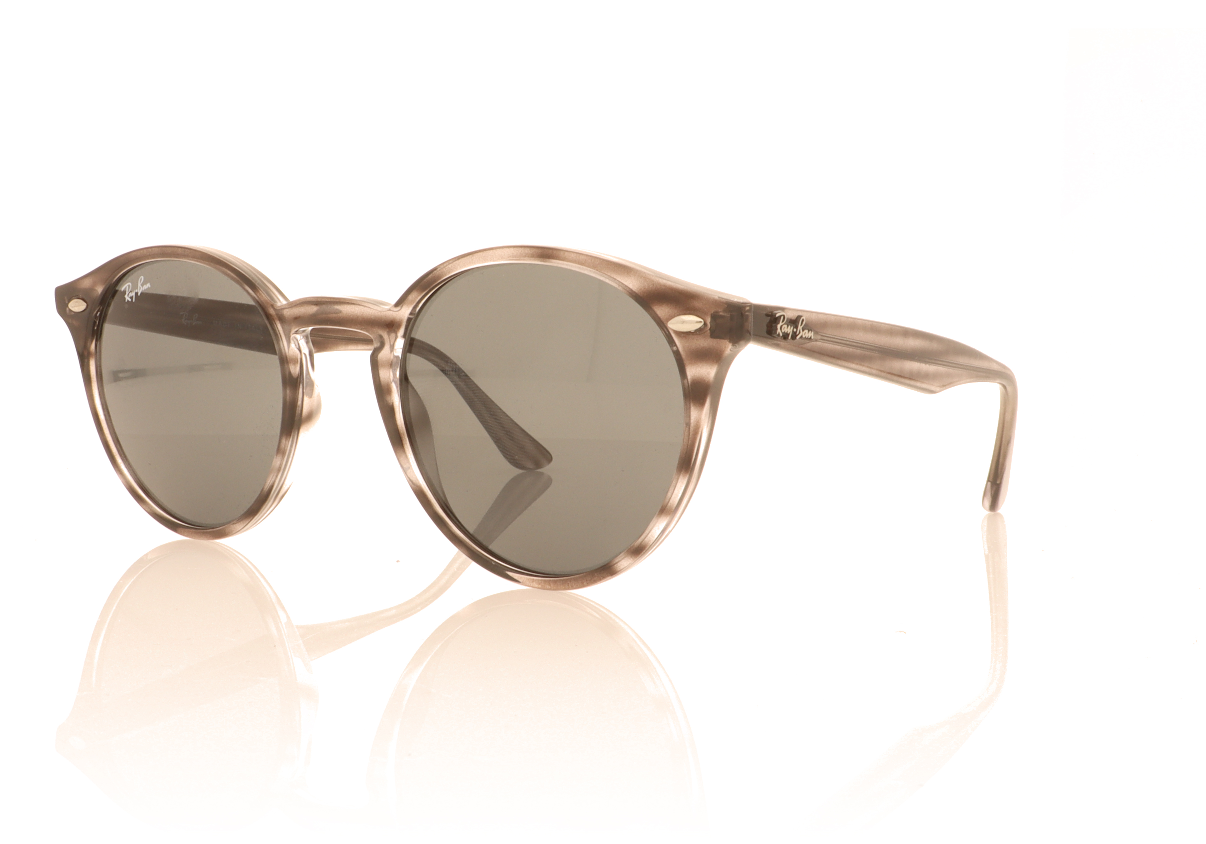 Ray-Ban TURTLEDOVE RB2180 Striped Grey Havana 643087 Sunglasses
