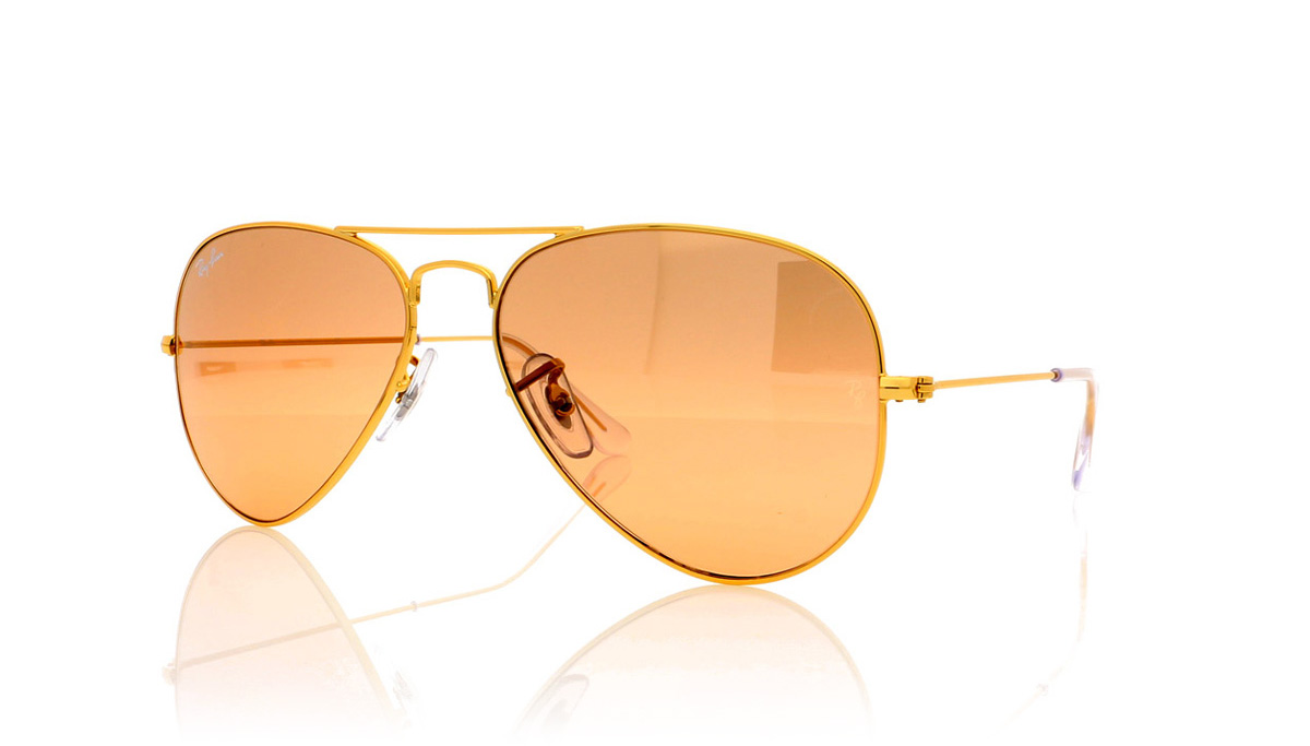 Ray-Ban AVIATOR RB3025 Gold 001/3E Sunglasses