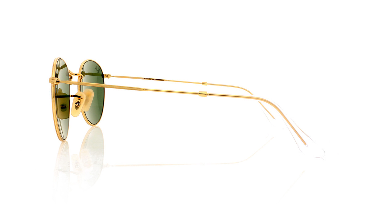Ray-Ban ROUND METAL RB3447 Gold 001 Sunglasses