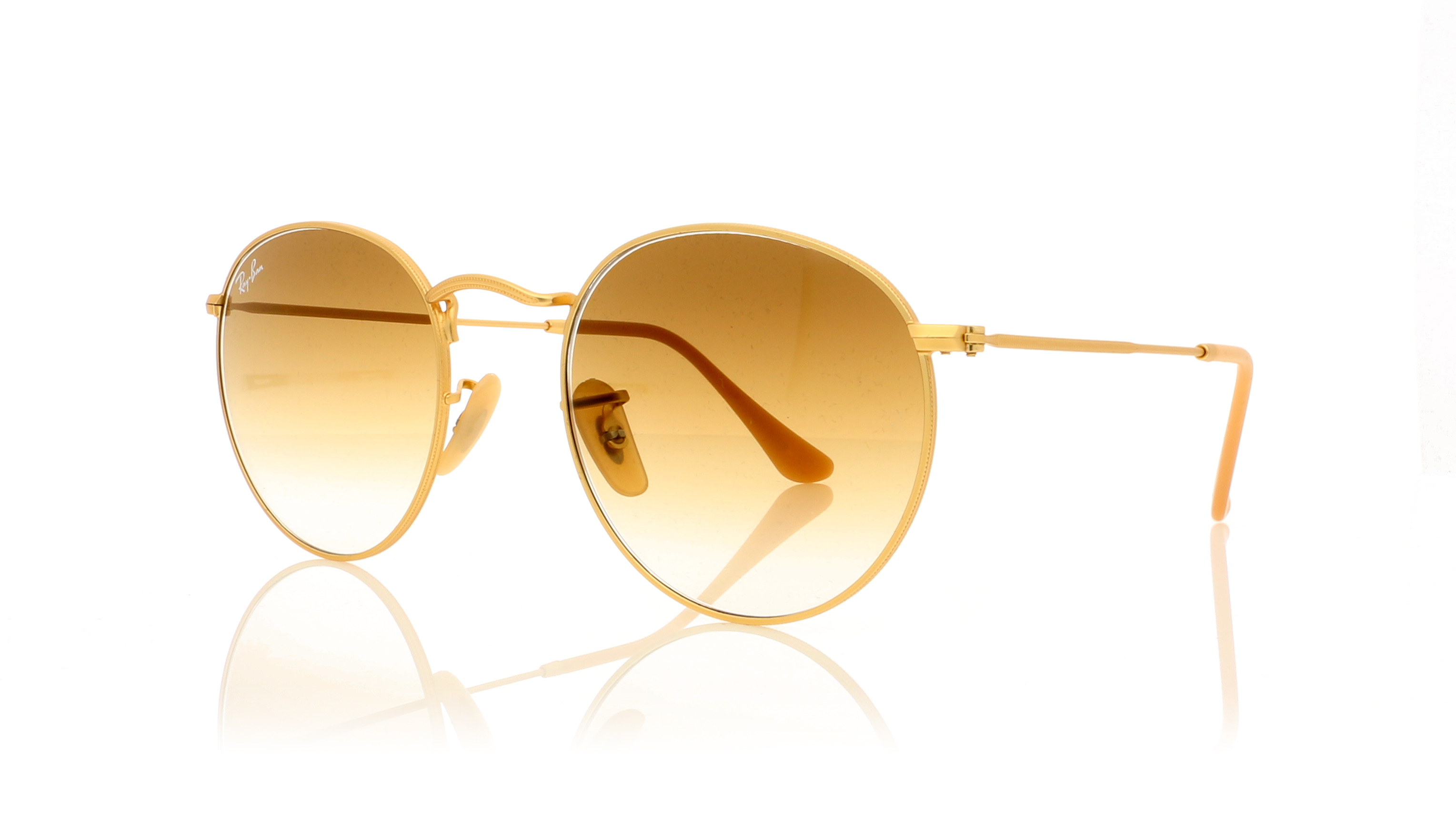 Ray-Ban ROUND METAL RB3447 Gold 112/51 Sunglasses