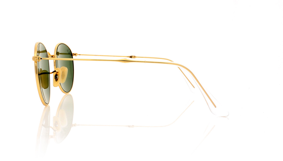 Ray-Ban RB3532 Gld/Drk Grn 1 Sunglasses