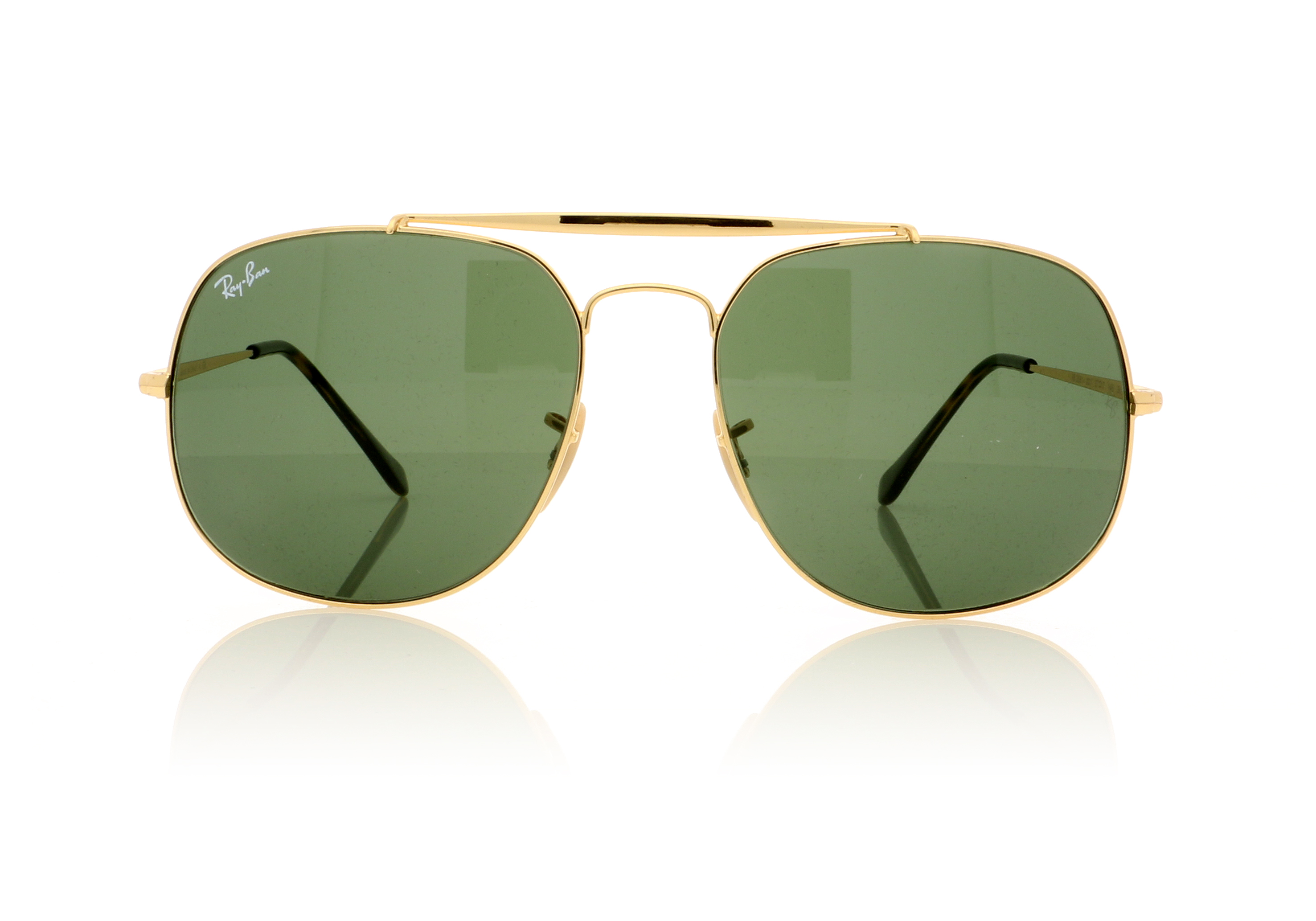 Ray-Ban General 0RB3561 Gold/green lenses 1 Sunglasses