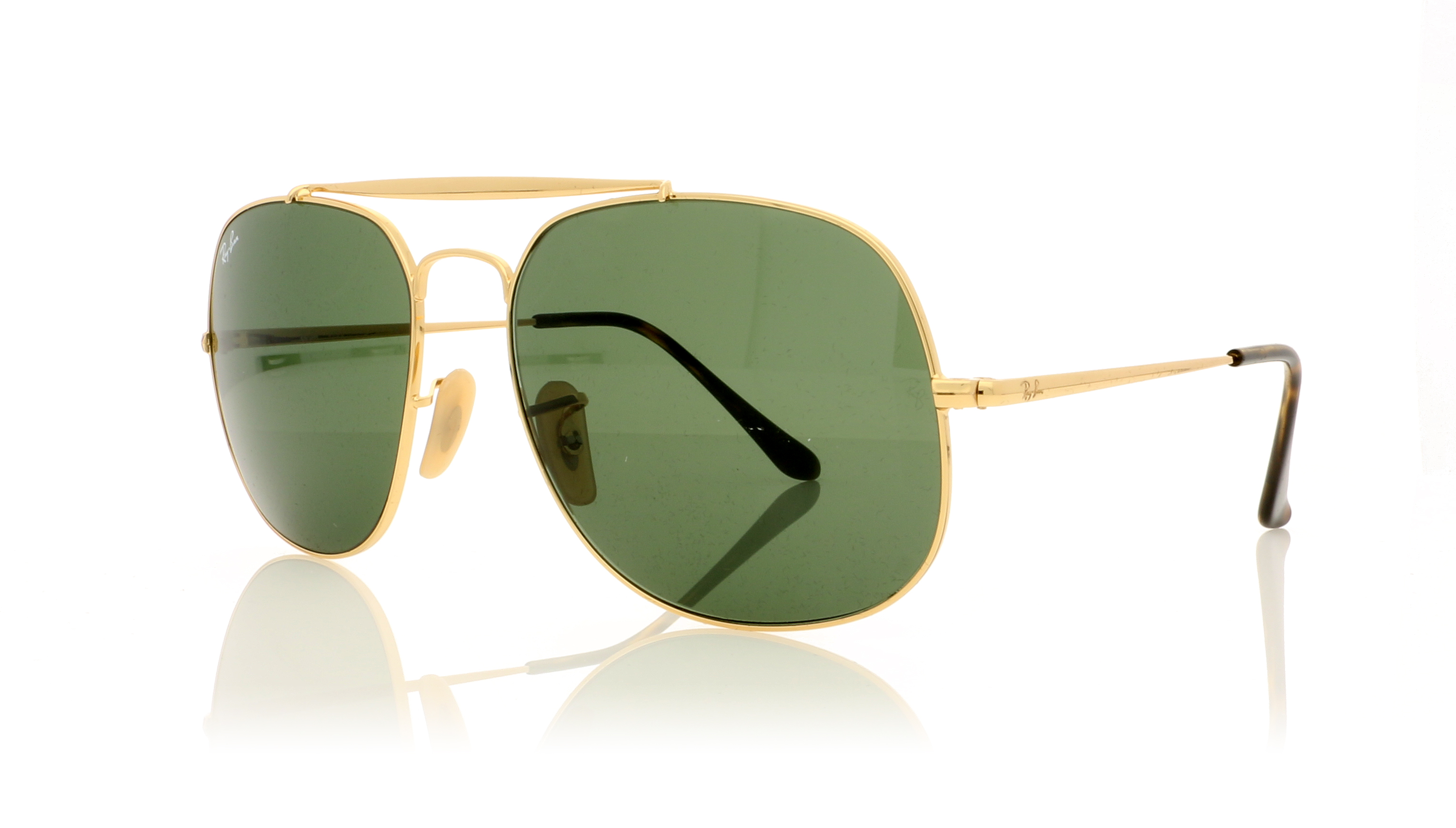 Ray-Ban General 0RB3561 Gold/green lenses 1 Sunglasses