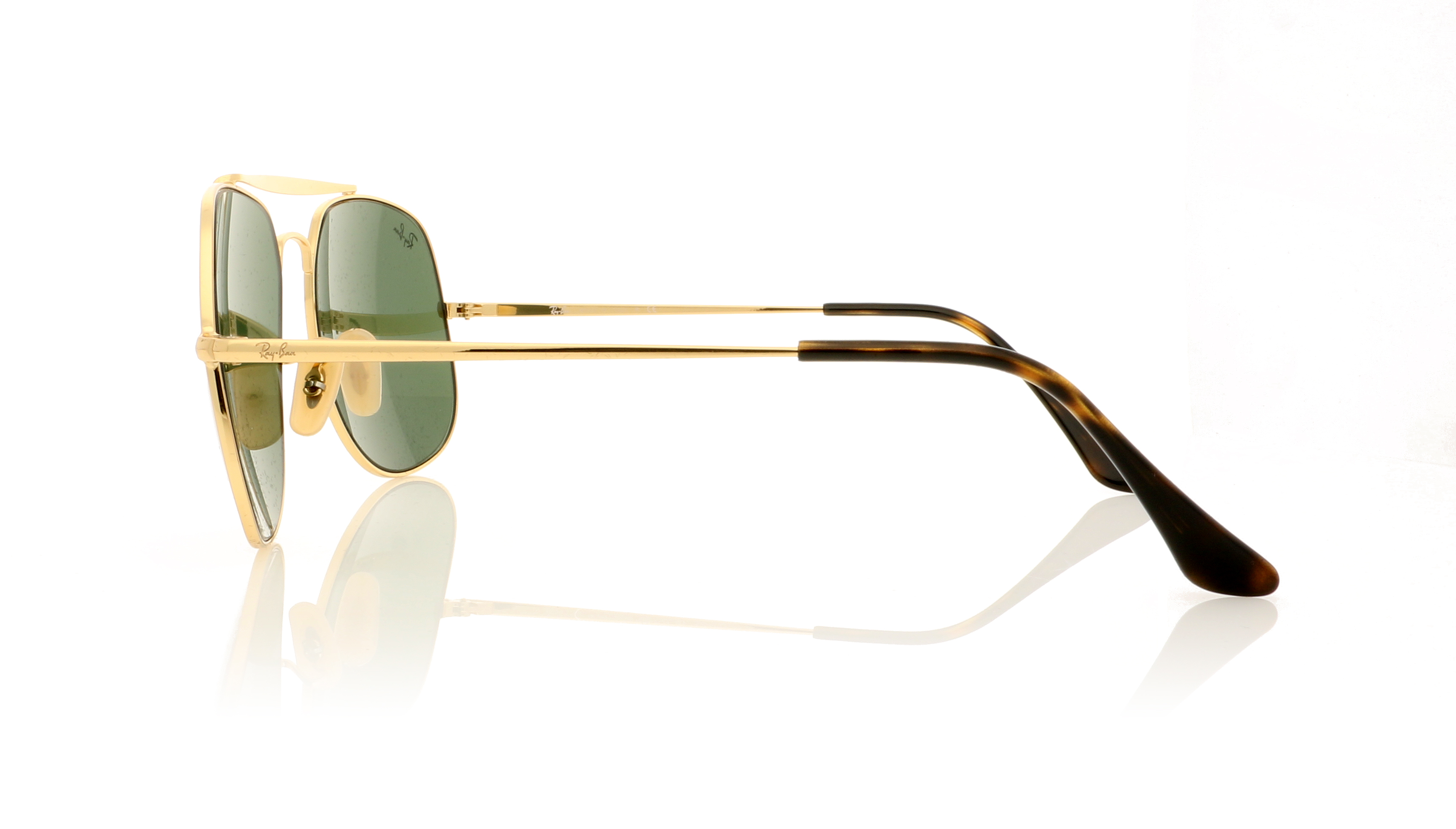 Ray-Ban General 0RB3561 Gold/green lenses 1 Sunglasses