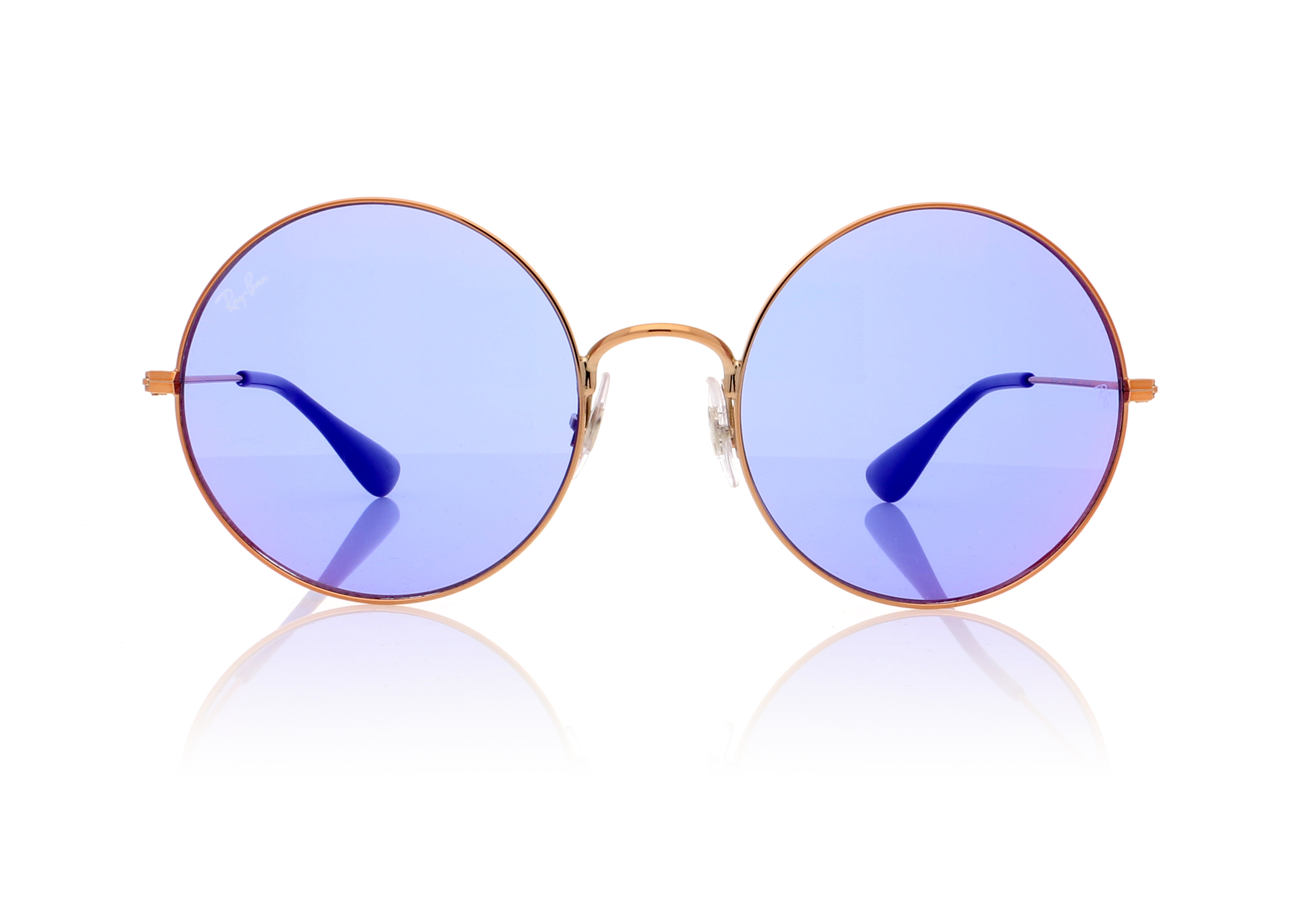 Ray-Ban 0RB3592 Shiny Copper/Blue 9035D1 Sunglasses