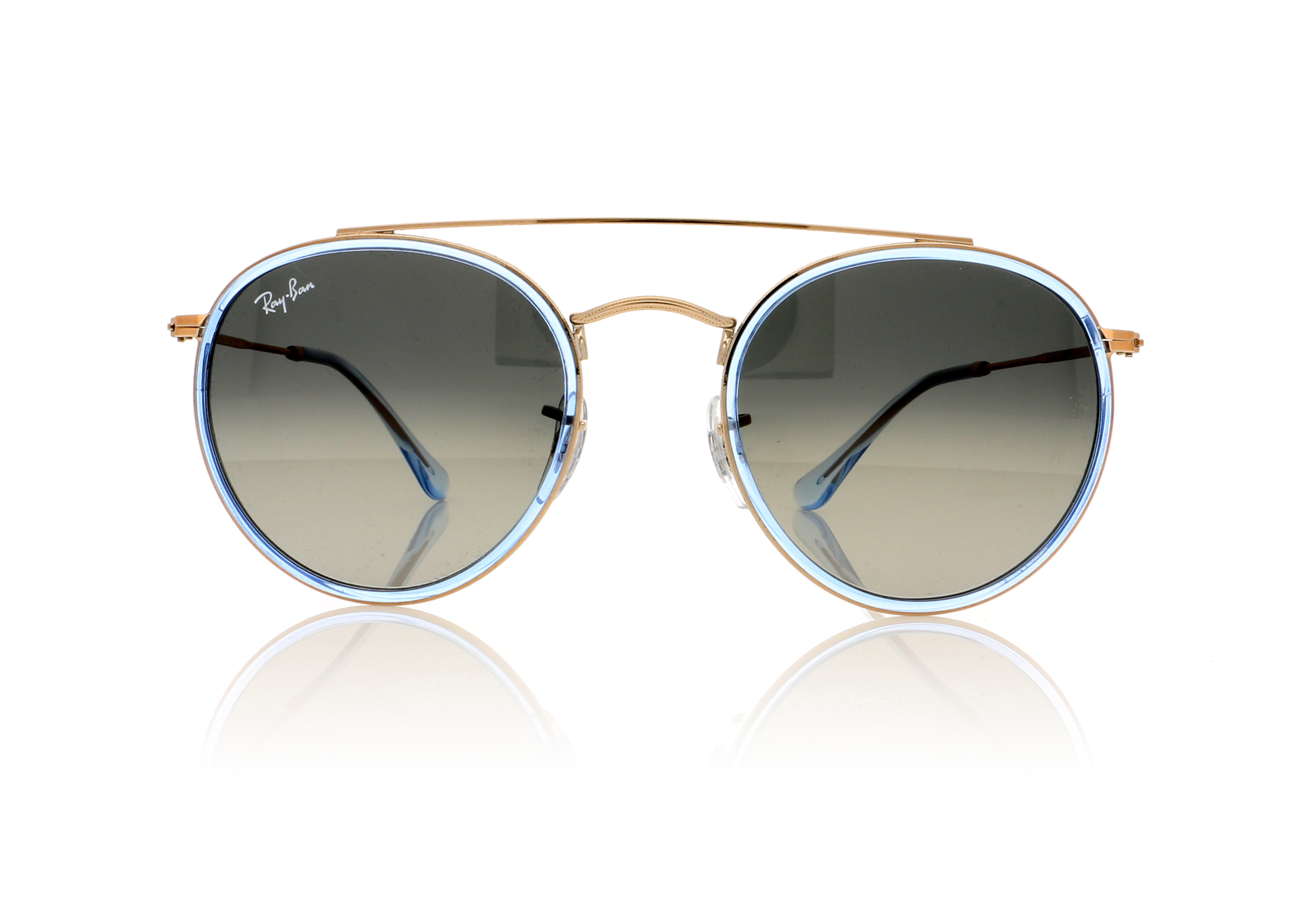 Ray-Ban RB3647N Copper/Grey Gradient Dark Grey Lenses 906771 Sunglasses
