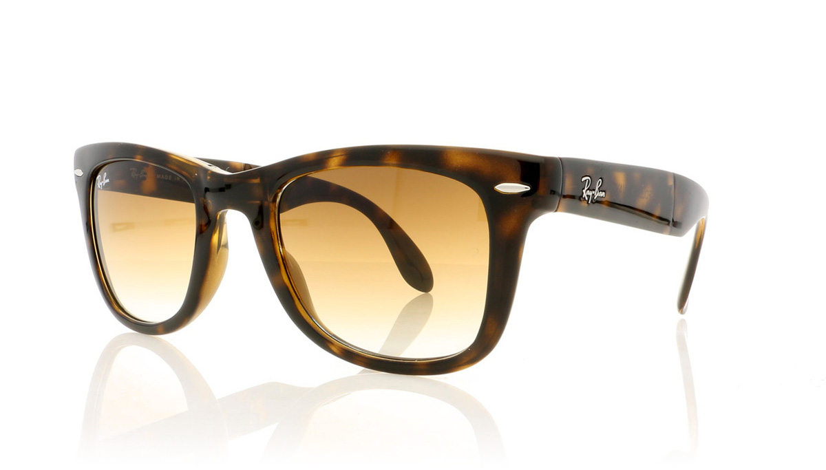 Ray-Ban FOLDING WAYFARER RB4105 Light Havana 710/51 Sunglasses