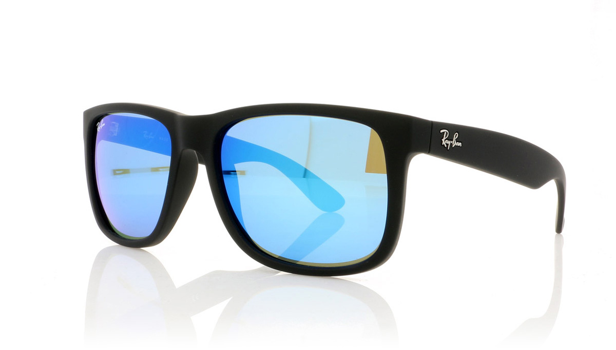 Ray-Ban JUSTIN RB4165 Black 622/55 Sunglasses
