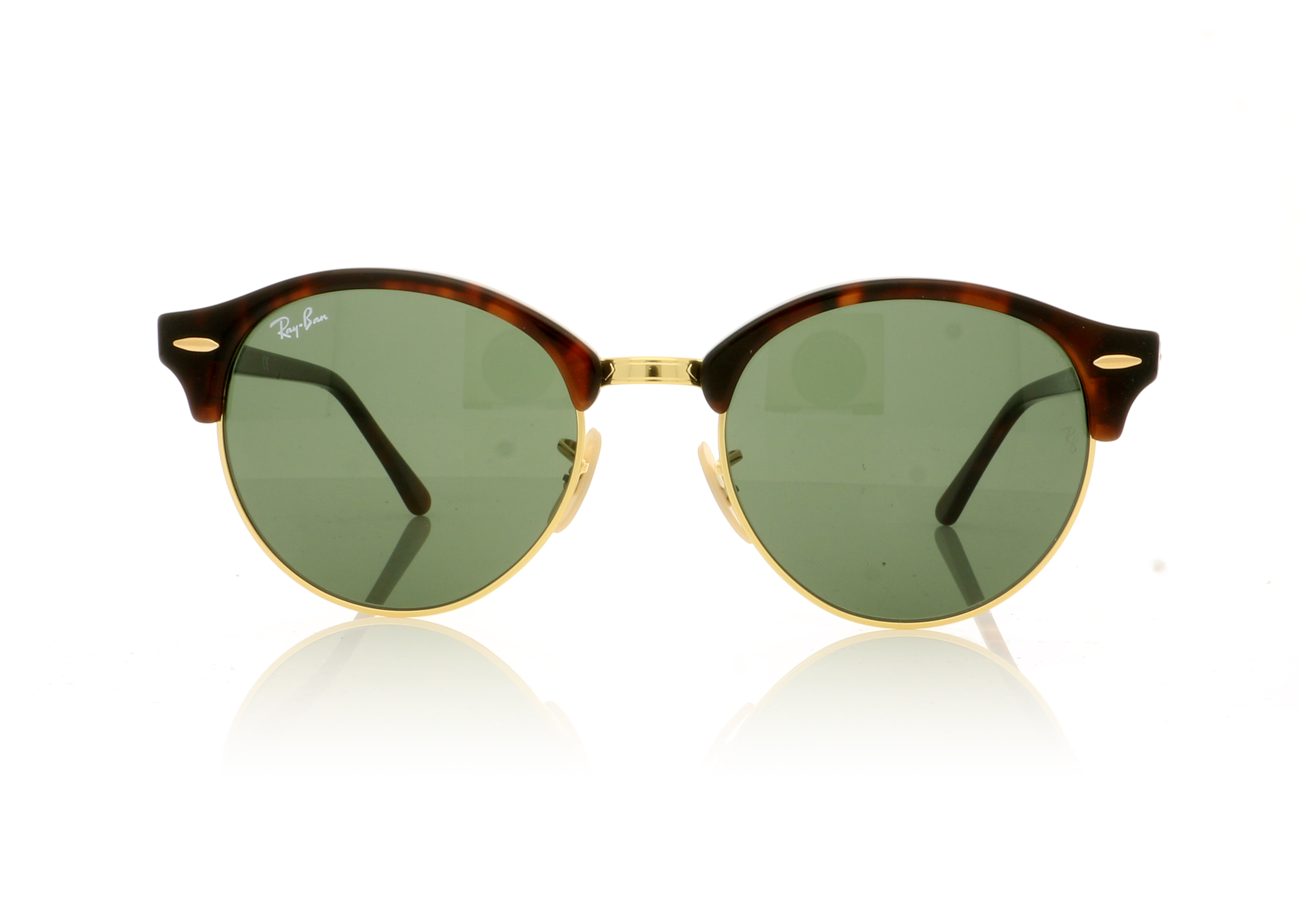 Ray-Ban CLUBROUND RB4246 Red Havana 990/58 Sunglasses