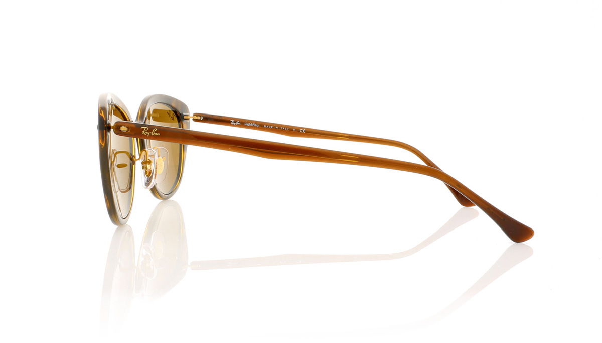 Ray-Ban RB 4250 0RB4250 Shiny Havana/Brown Lens 71073 Sunglasses