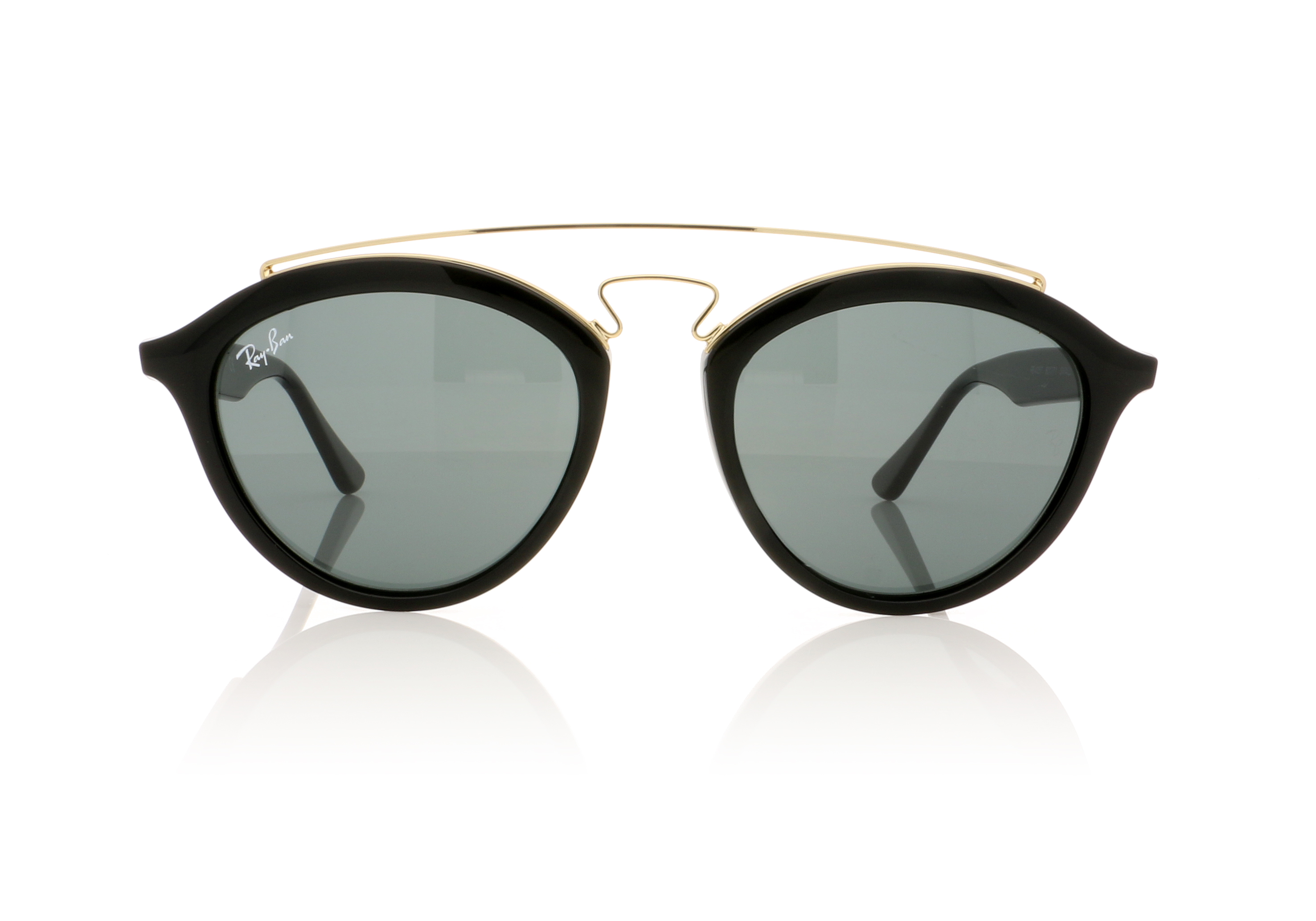 Ray-Ban RB4257 Black/dark green lenses 601/71 Sunglasses