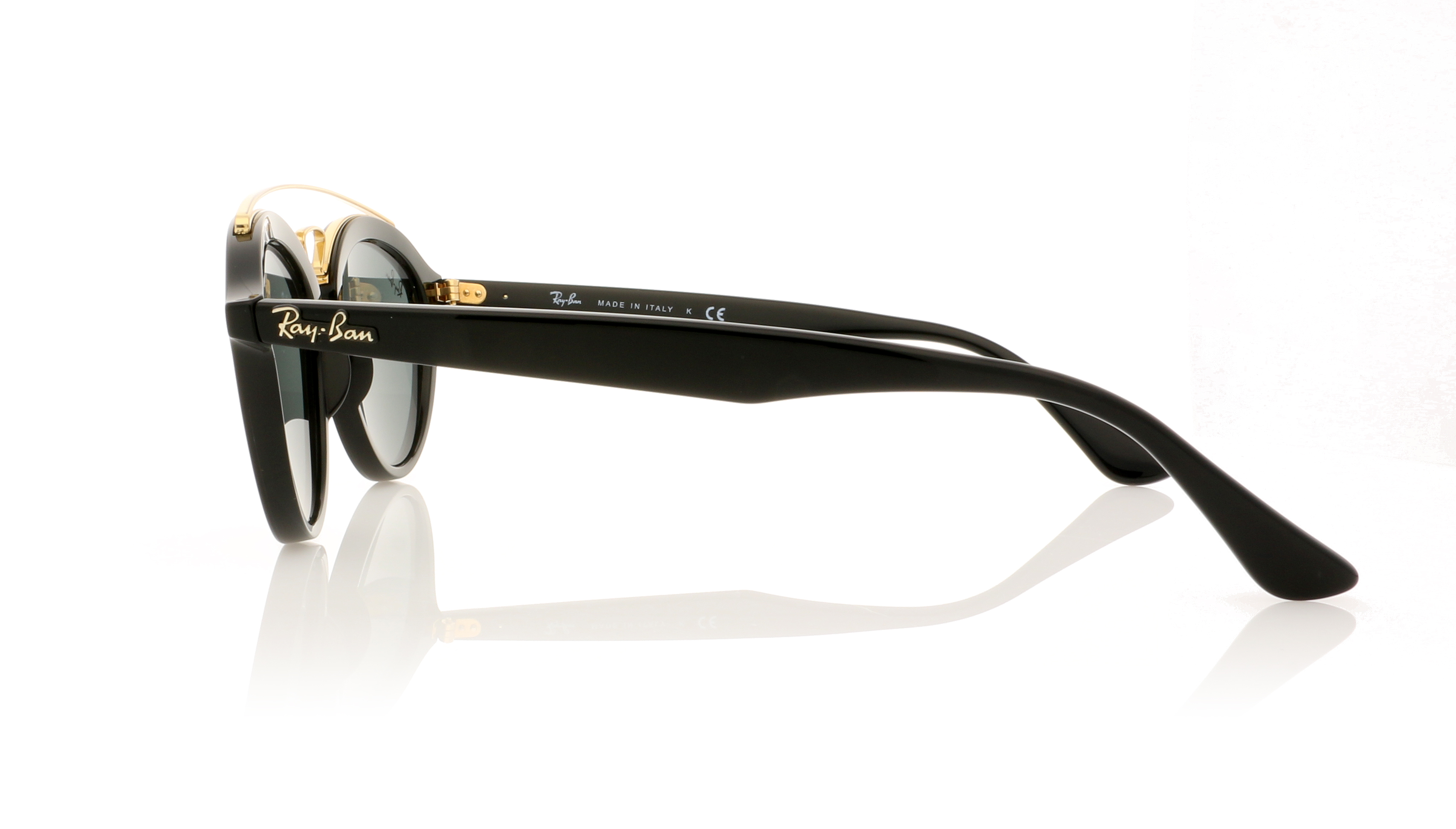 Ray-Ban RB4257 Black/dark green lenses 601/71 Sunglasses