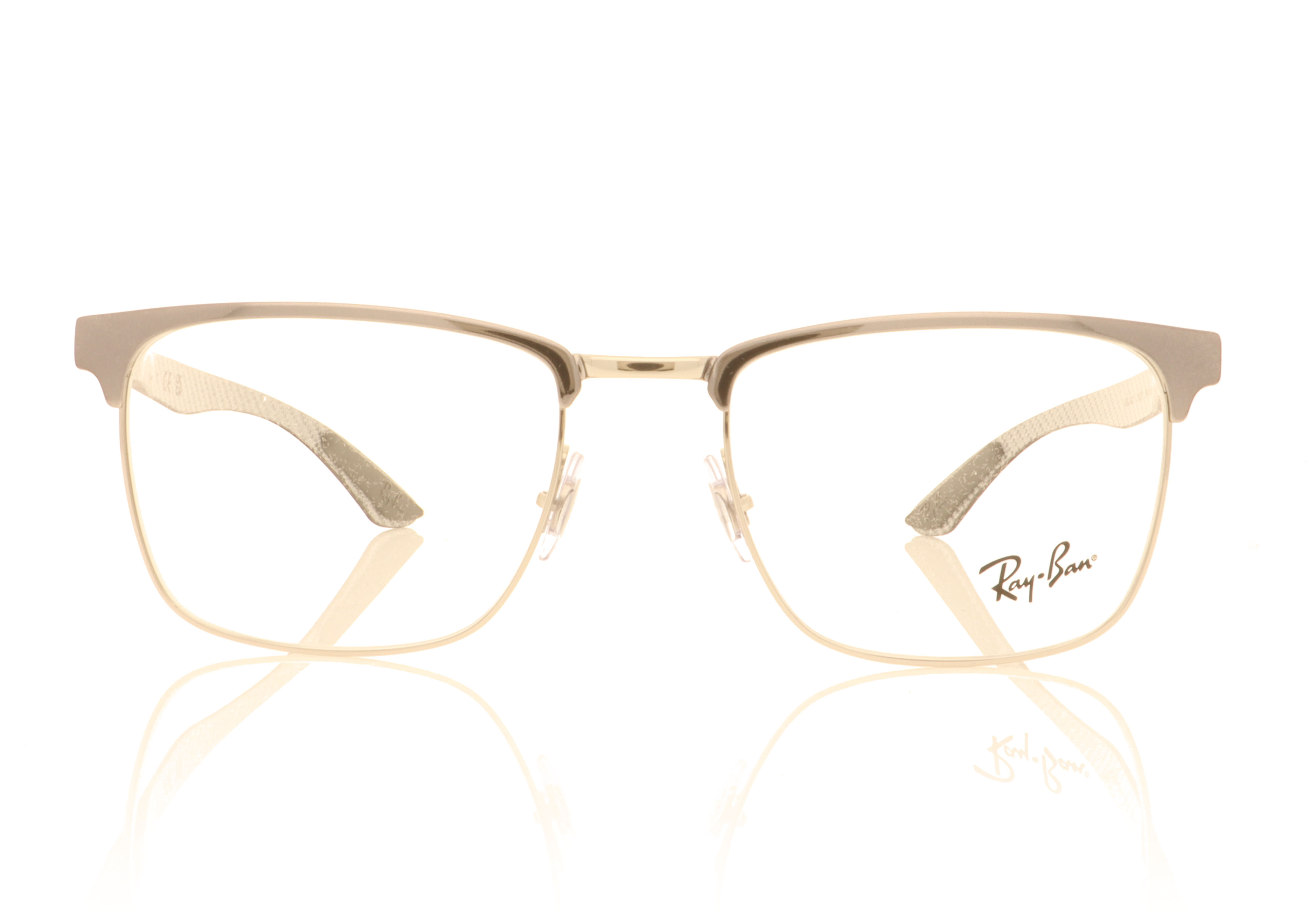 Ray-Ban RX8421 Grey On Silver 3125 Glasses