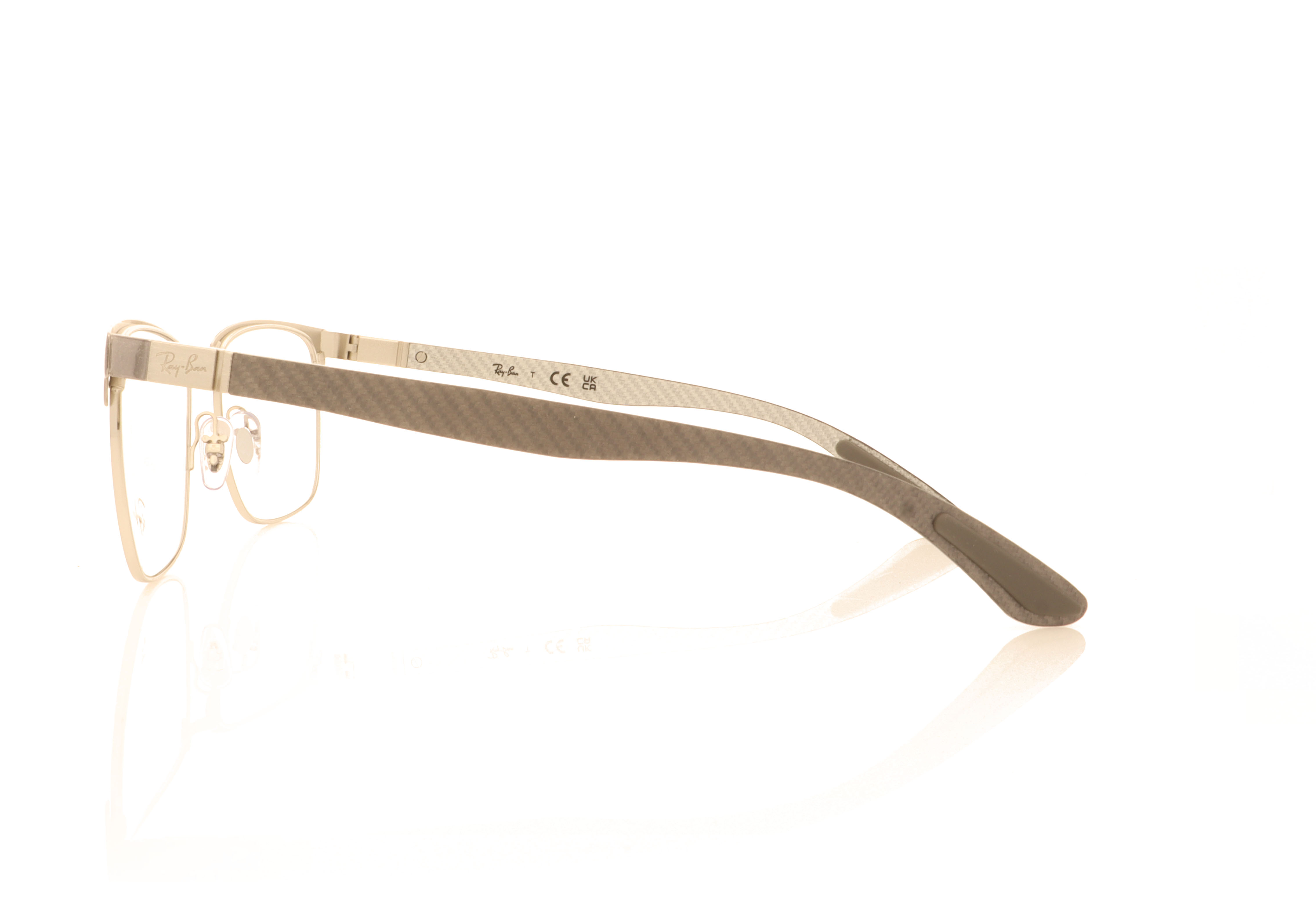 Ray-Ban RX8421 Grey On Silver 3125 Glasses
