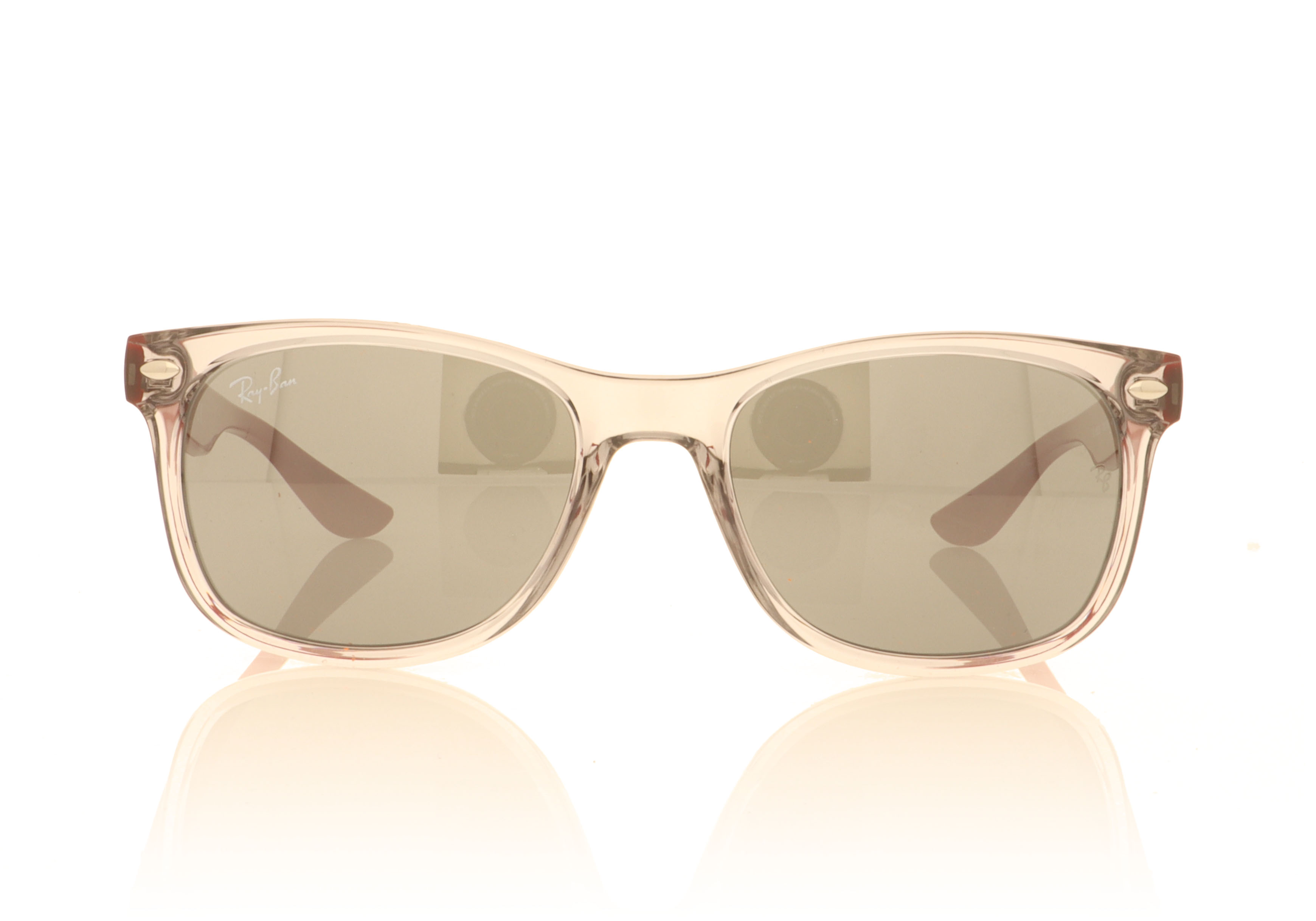 Ray-Ban JUNIOR NEW WAYFARER RJ9052S Transparent Grey 70636G Sunglasses