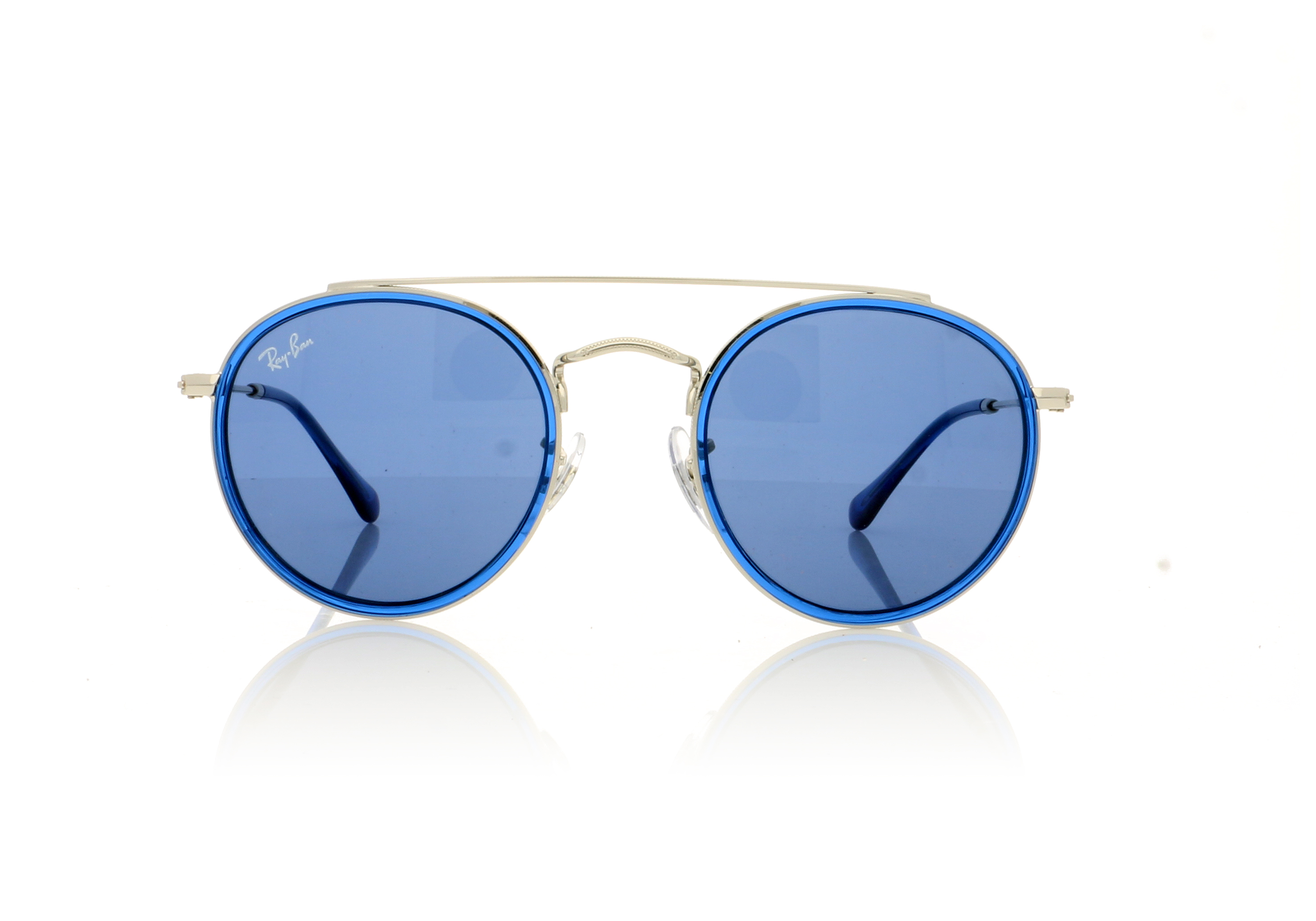 Ray-Ban 0RJ9647S Silver/Blue 212/80 Sunglasses