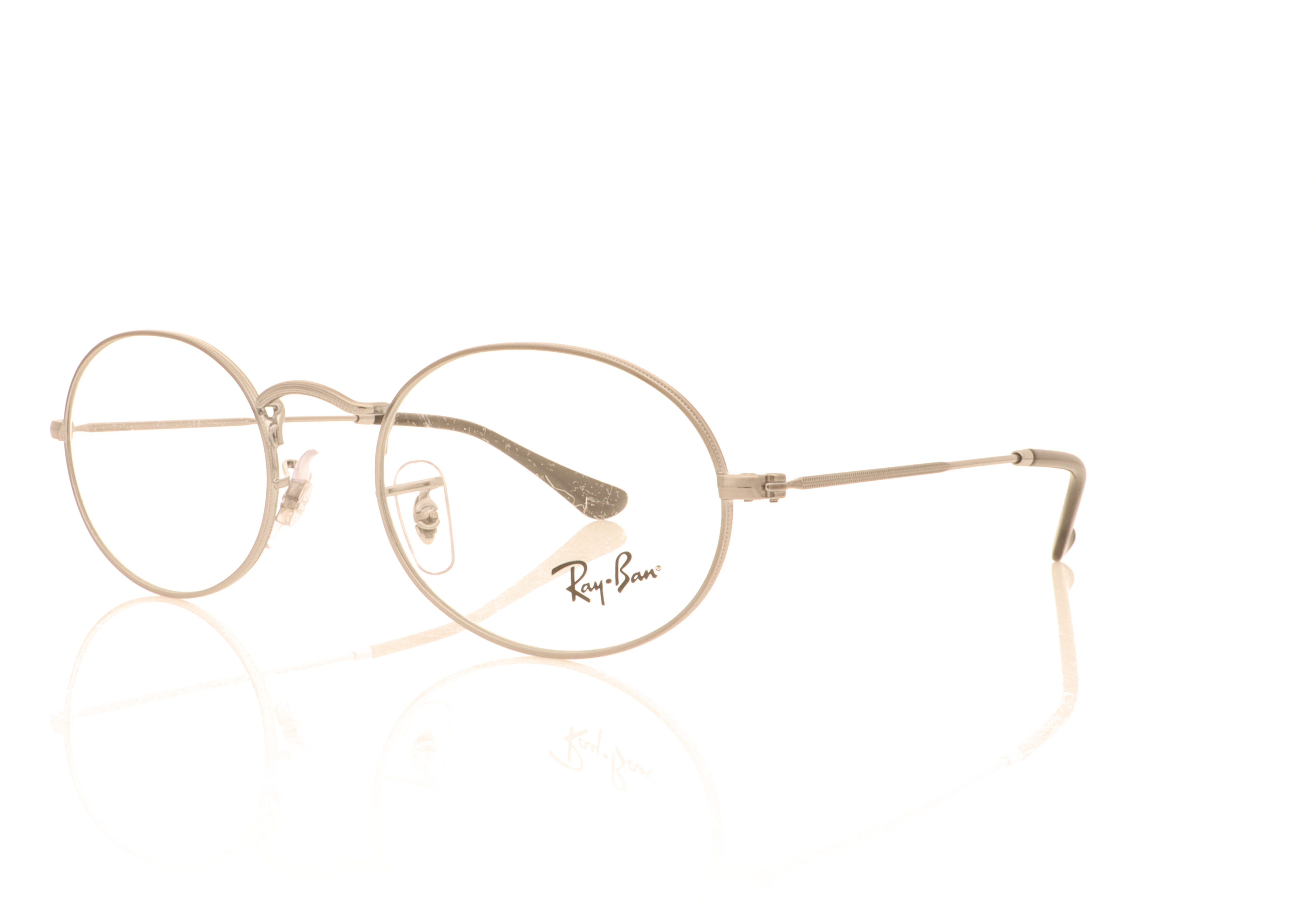 Ray-Ban OVAL RX3547V Gunmetal 2502 Glasses