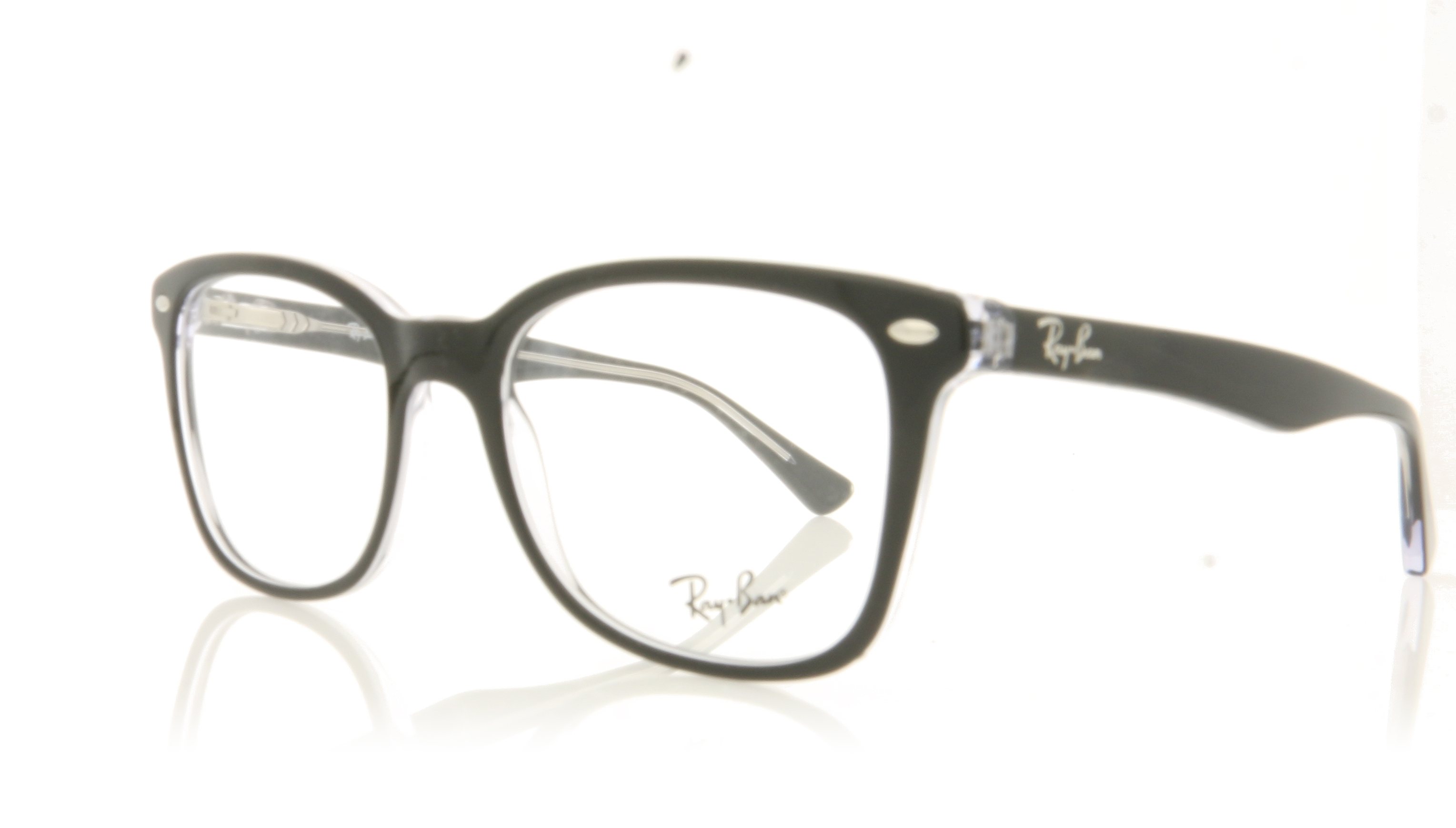 Ray-Ban RX5285 Black On Transparent 2034 Glasses