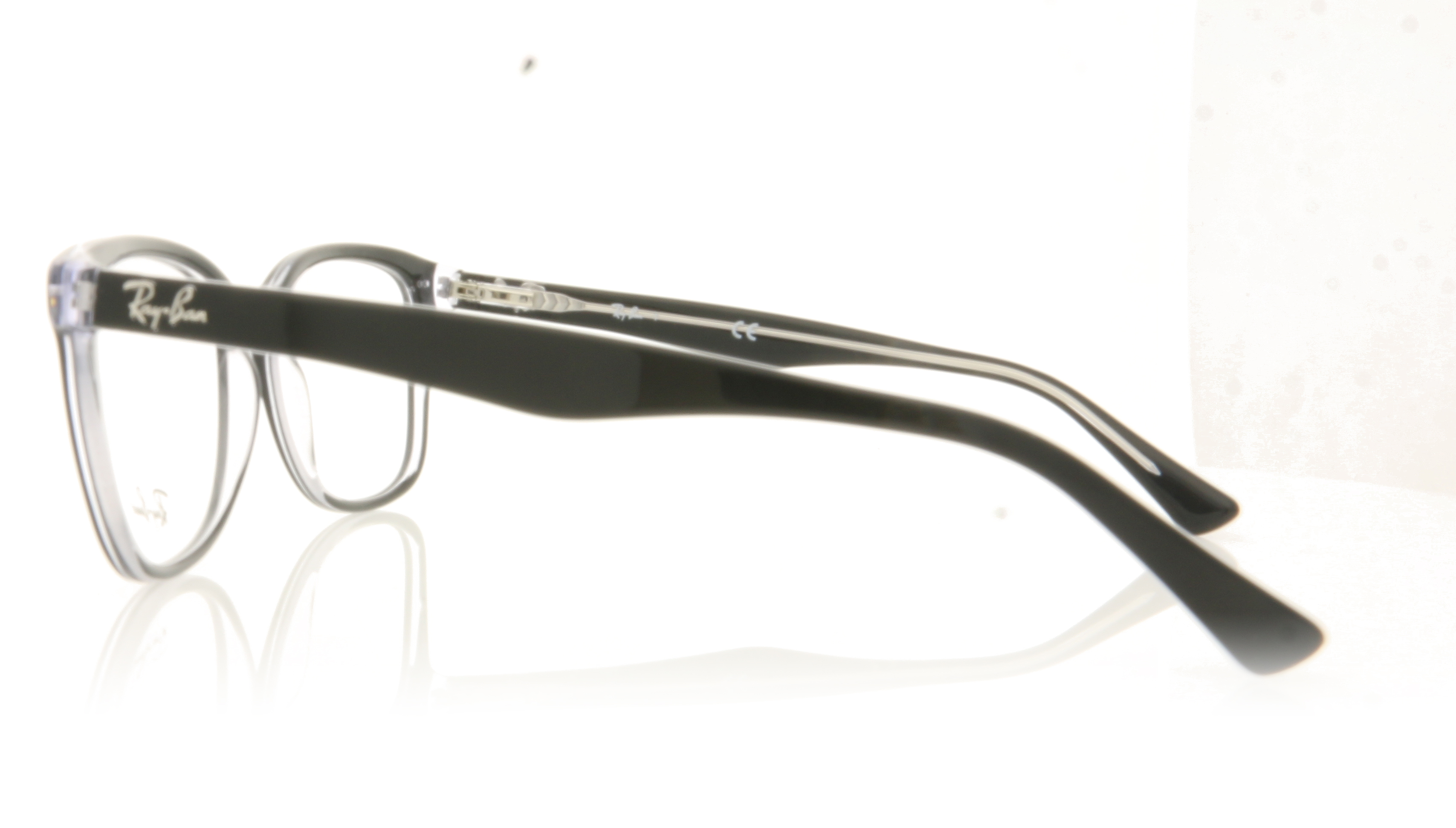 Ray-Ban RX5285 Black On Transparent 2034 Glasses