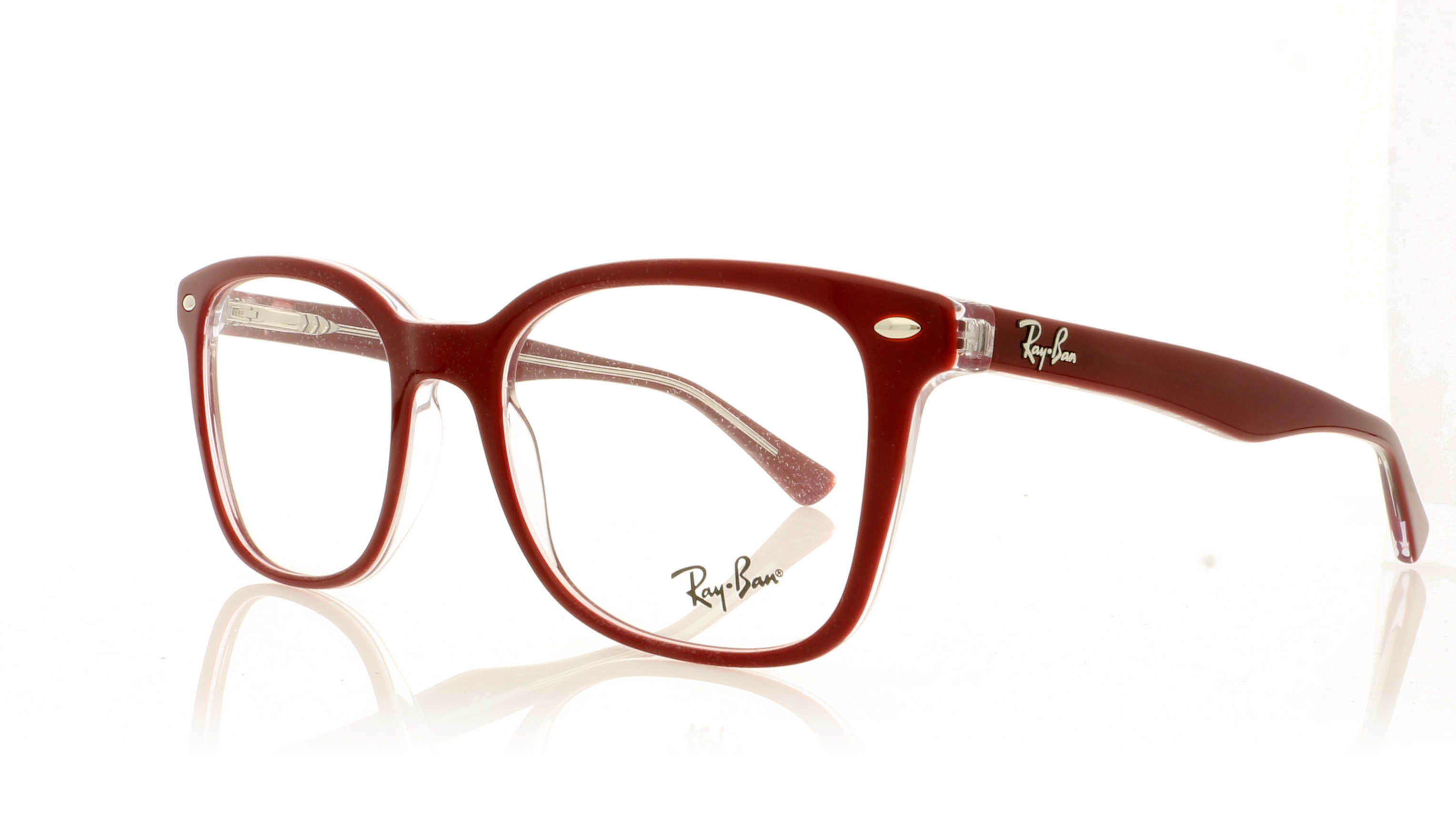 Ray-Ban RX5285 Bordeaux On Transparent 5738 Glasses