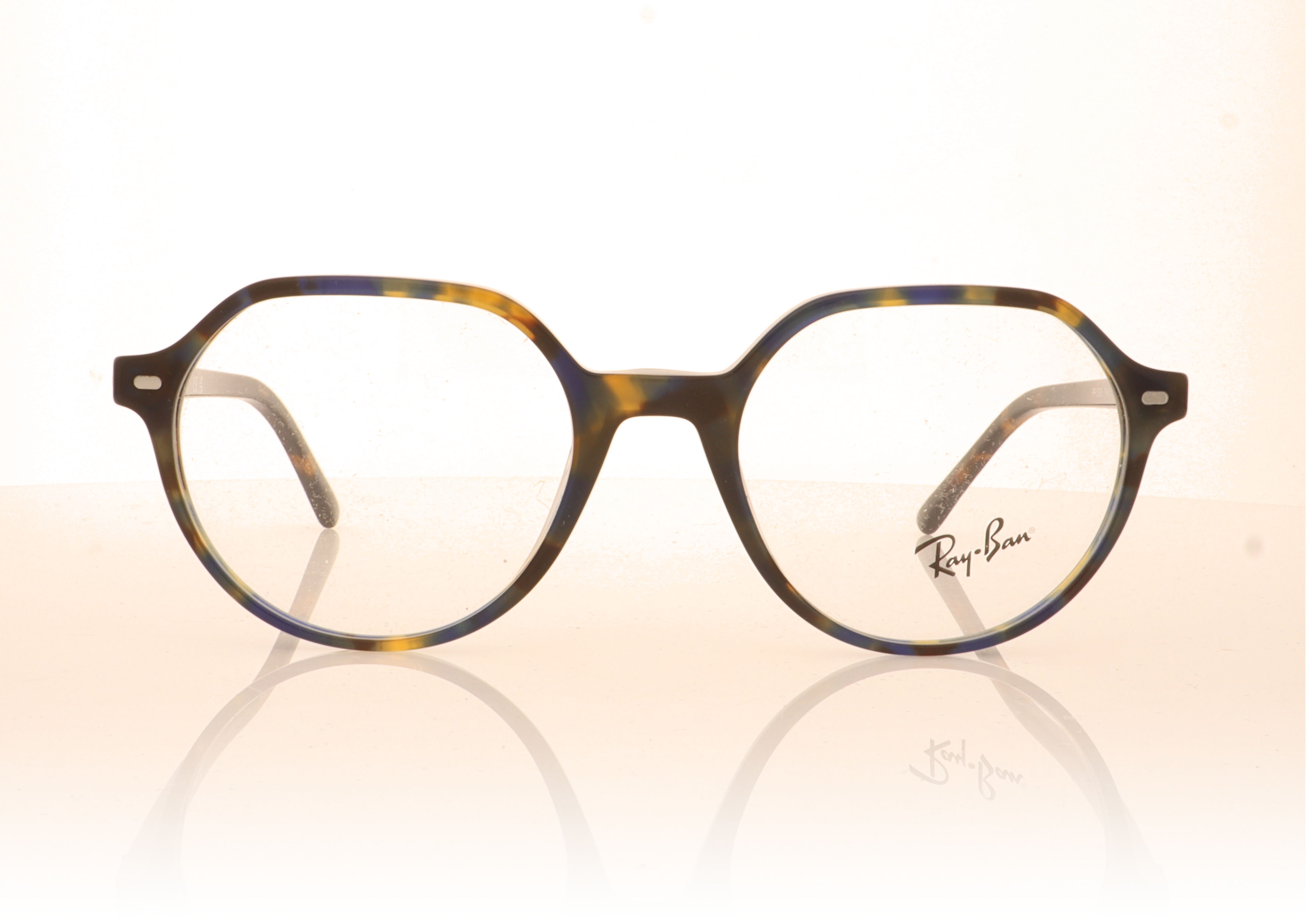 Ray-Ban THALIA RX5395 Yellow & Blue Havana 8174 Glasses