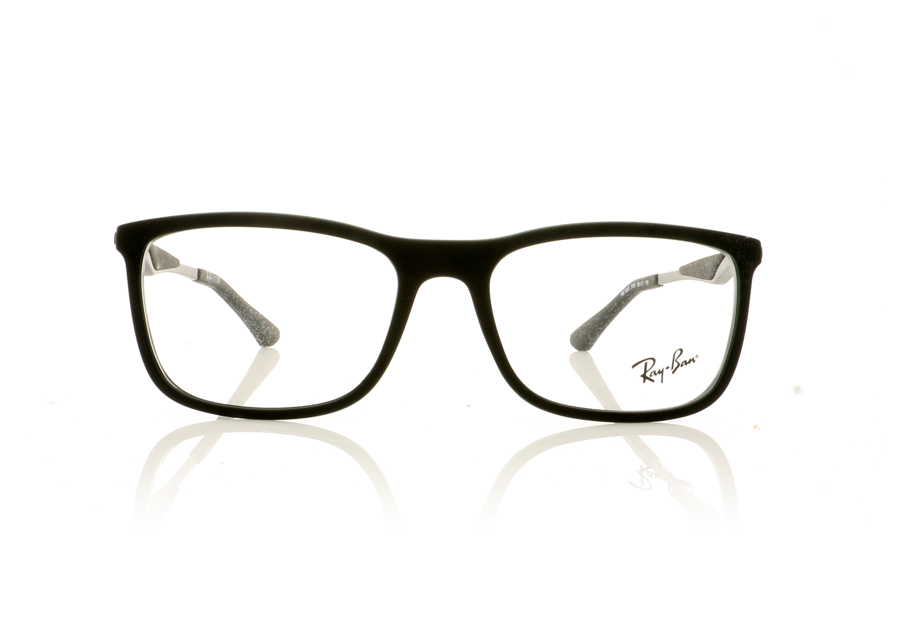 Ray-Ban 0RX7029 Black Top On Green 5197 Glasses