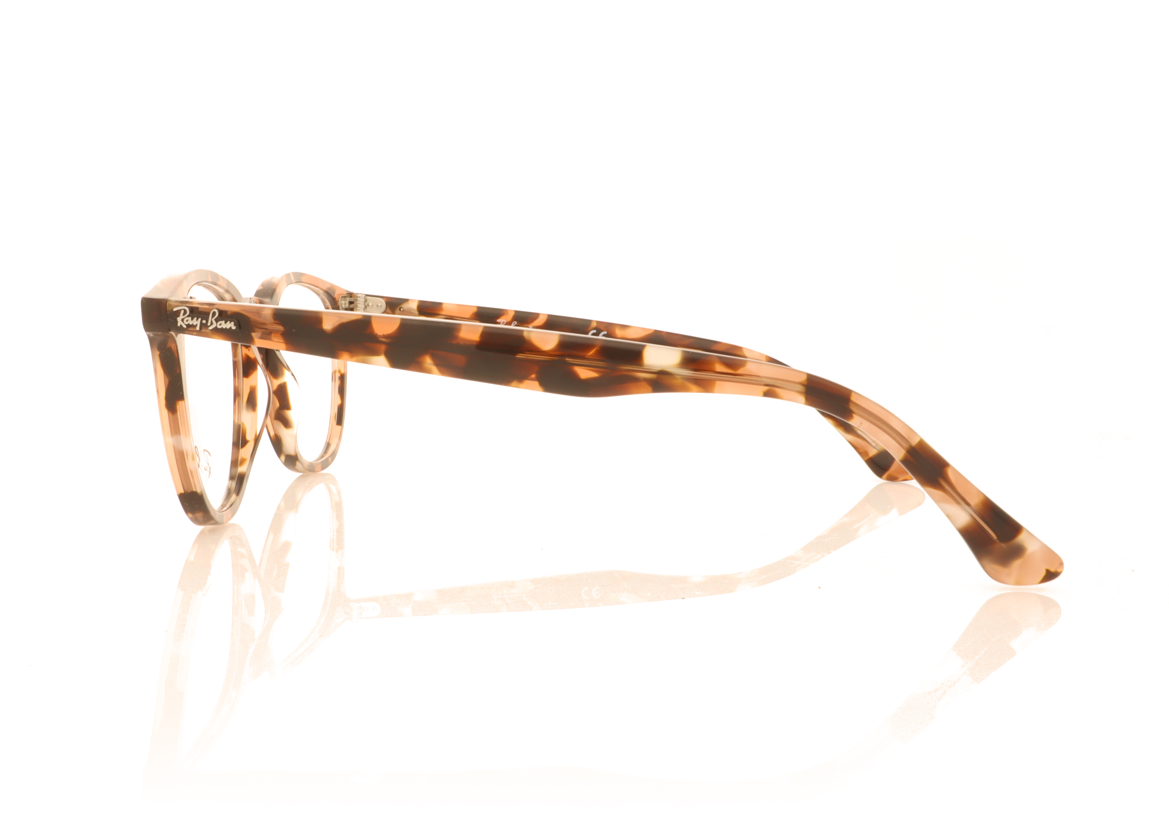 Ray-Ban 0RX7159 Shiny Pink Havana 8064 Glasses