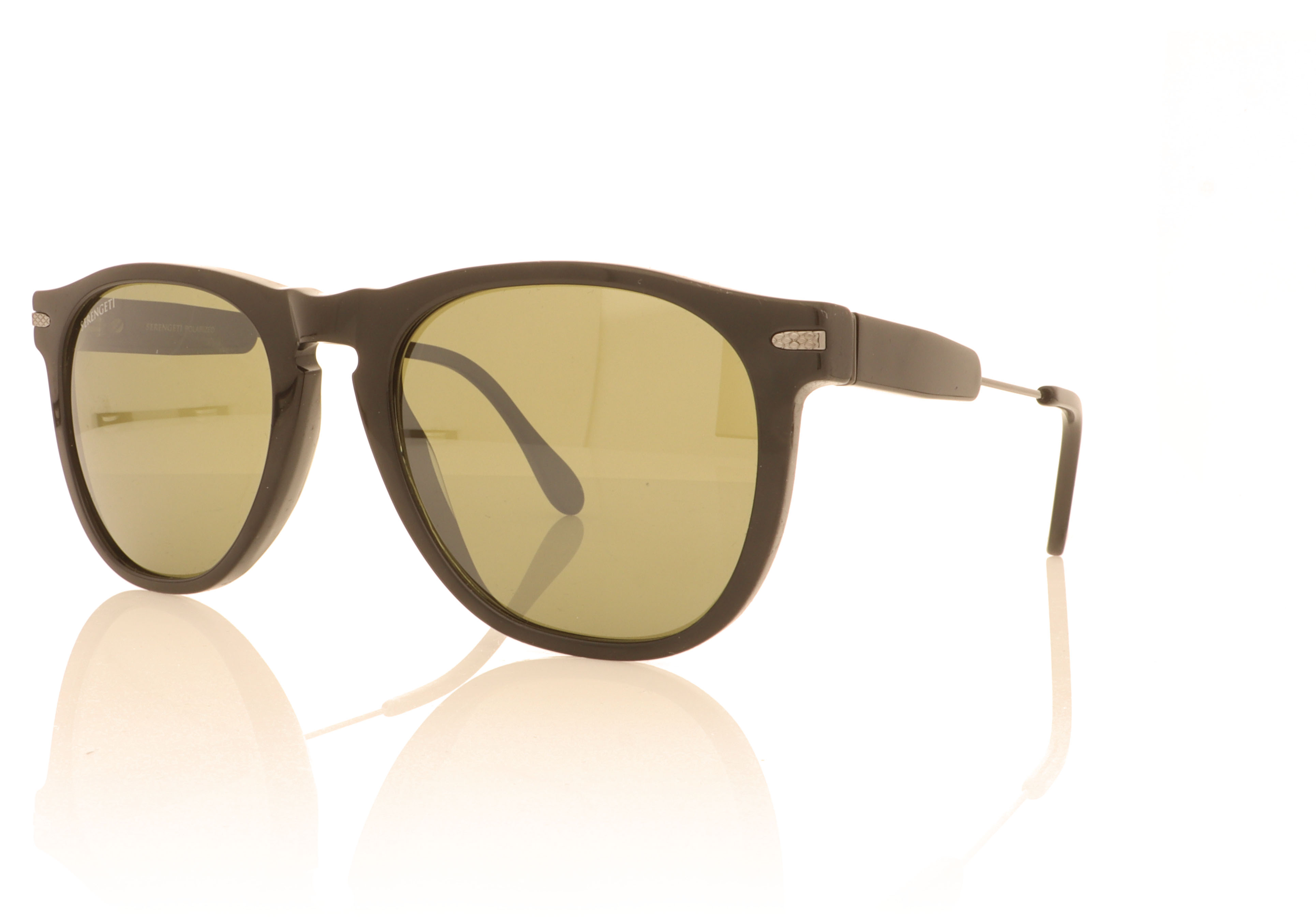 Serengeti Amboy Shiny Black SS530001 Sunglasses