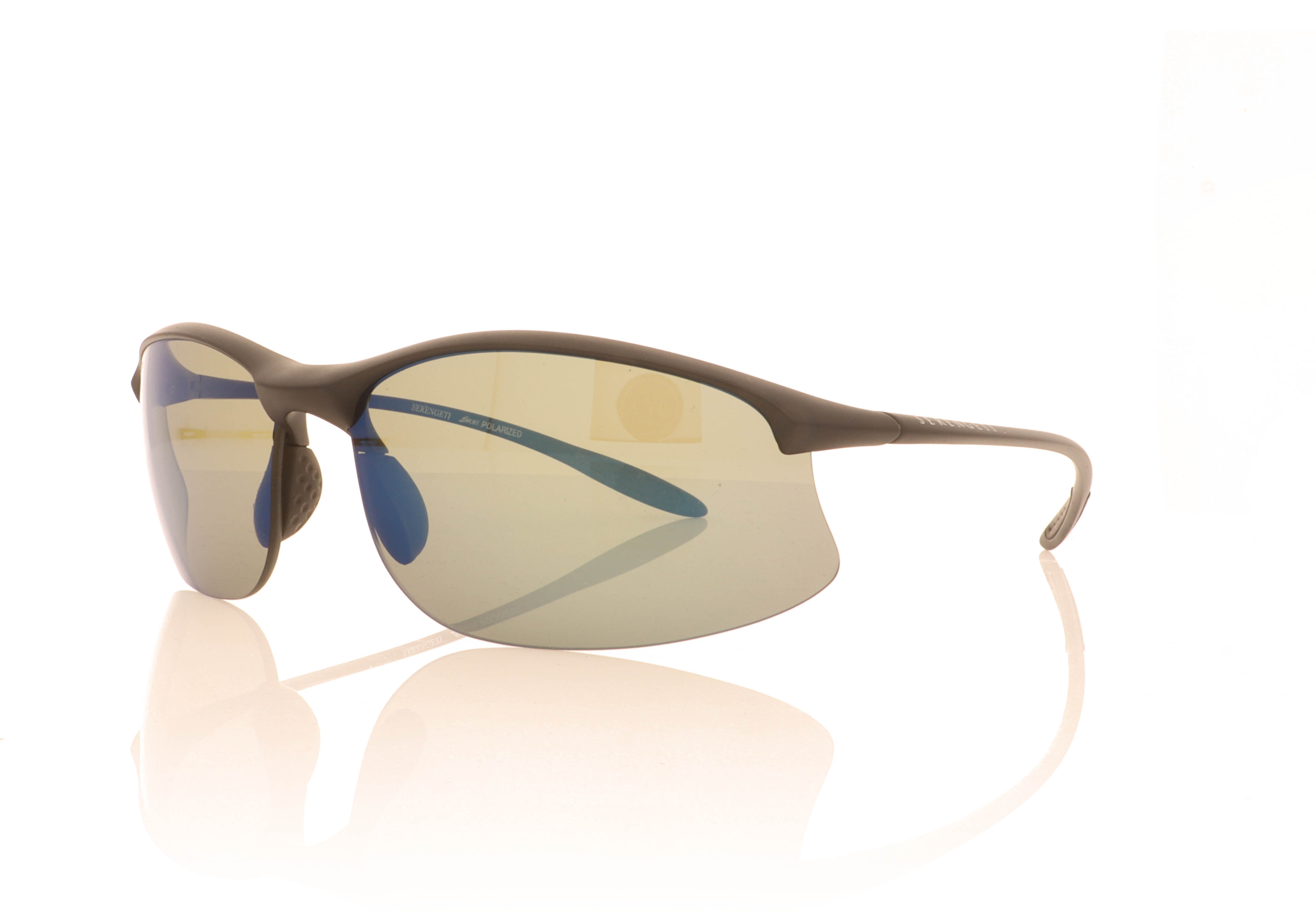 Serengeti Maestrale Satin Black 8696 Sunglasses