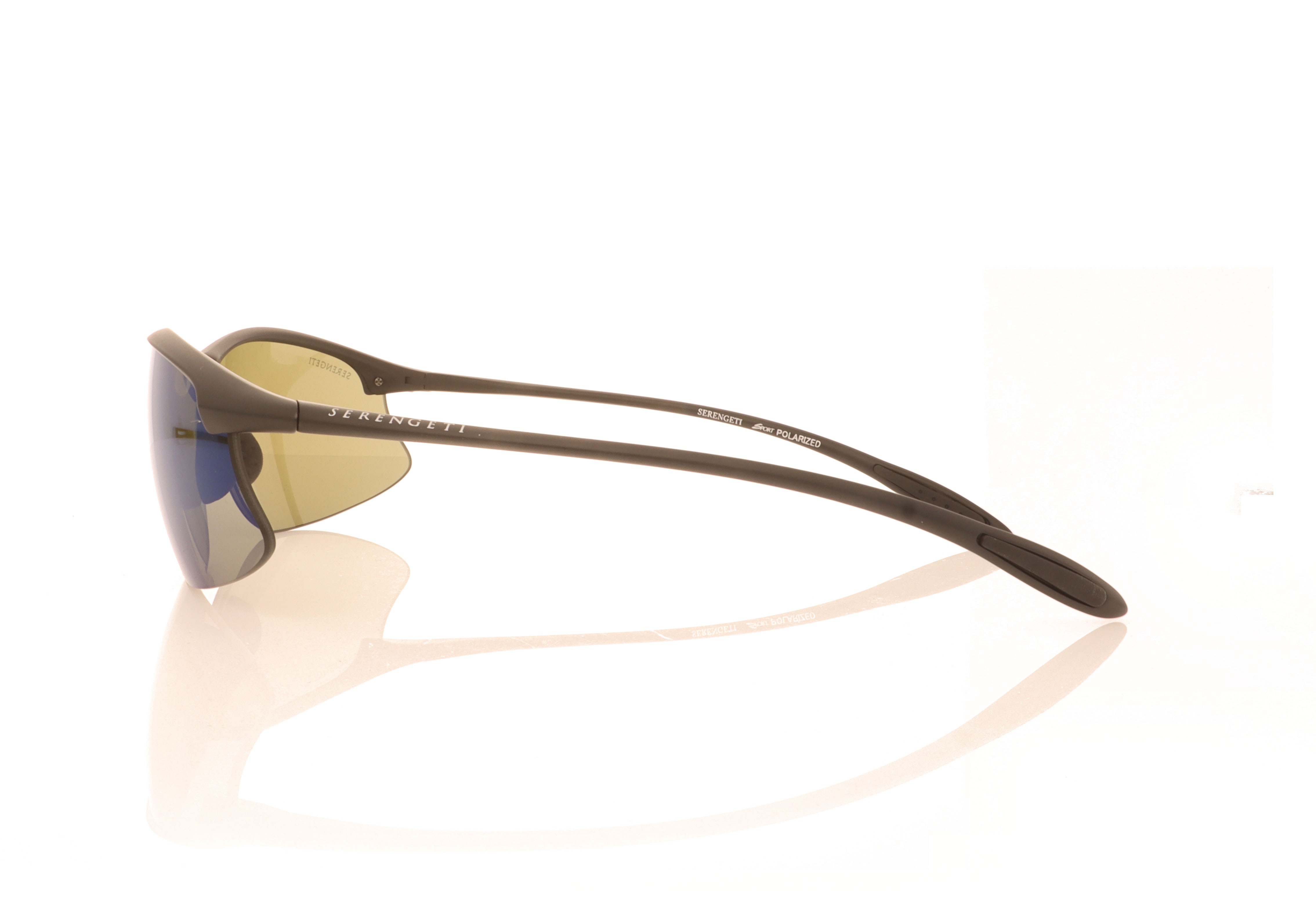 Serengeti Maestrale Satin Black 8696 Sunglasses