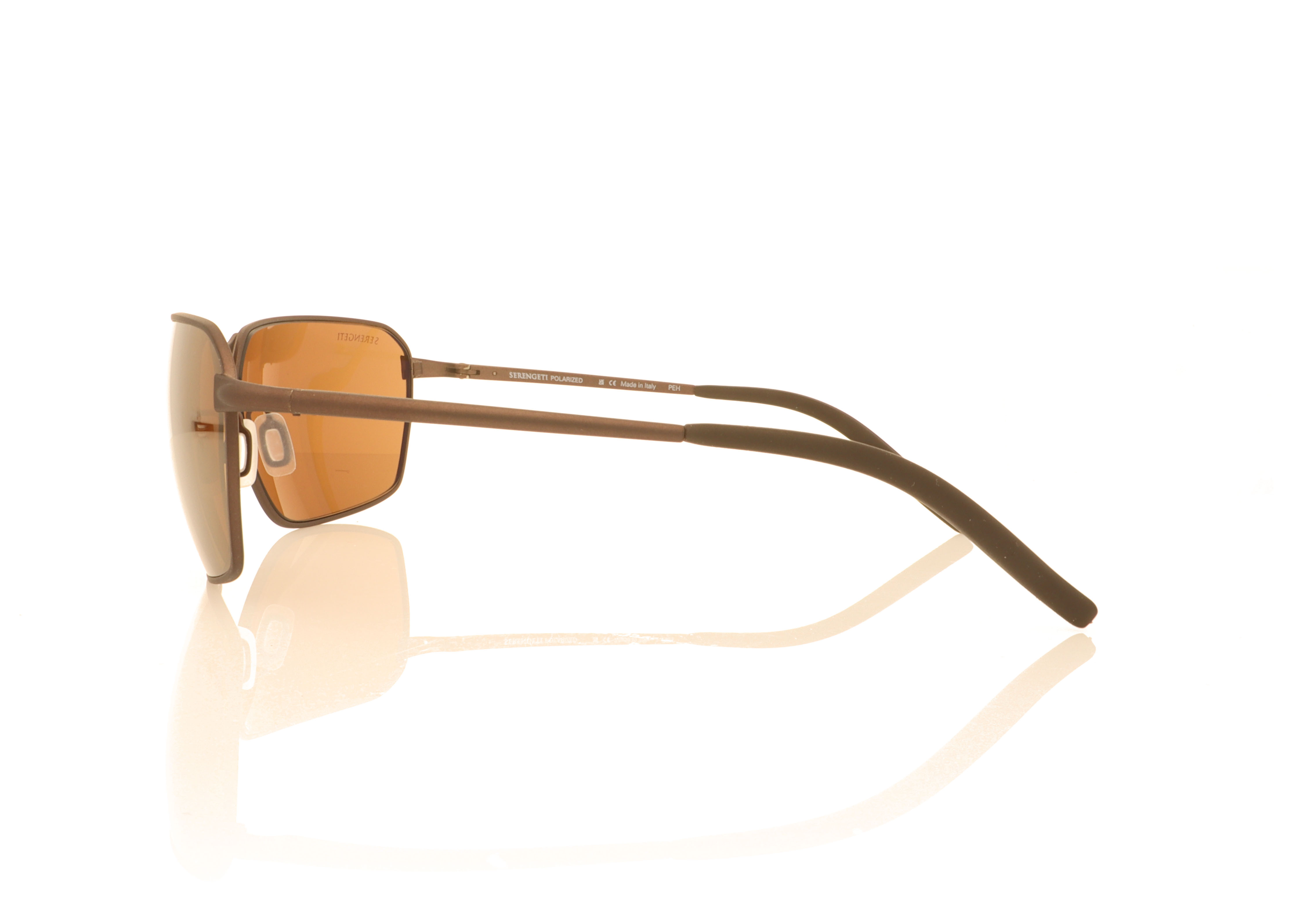 Serengeti Shelton Chocolate Brown SS547001 Sunglasses