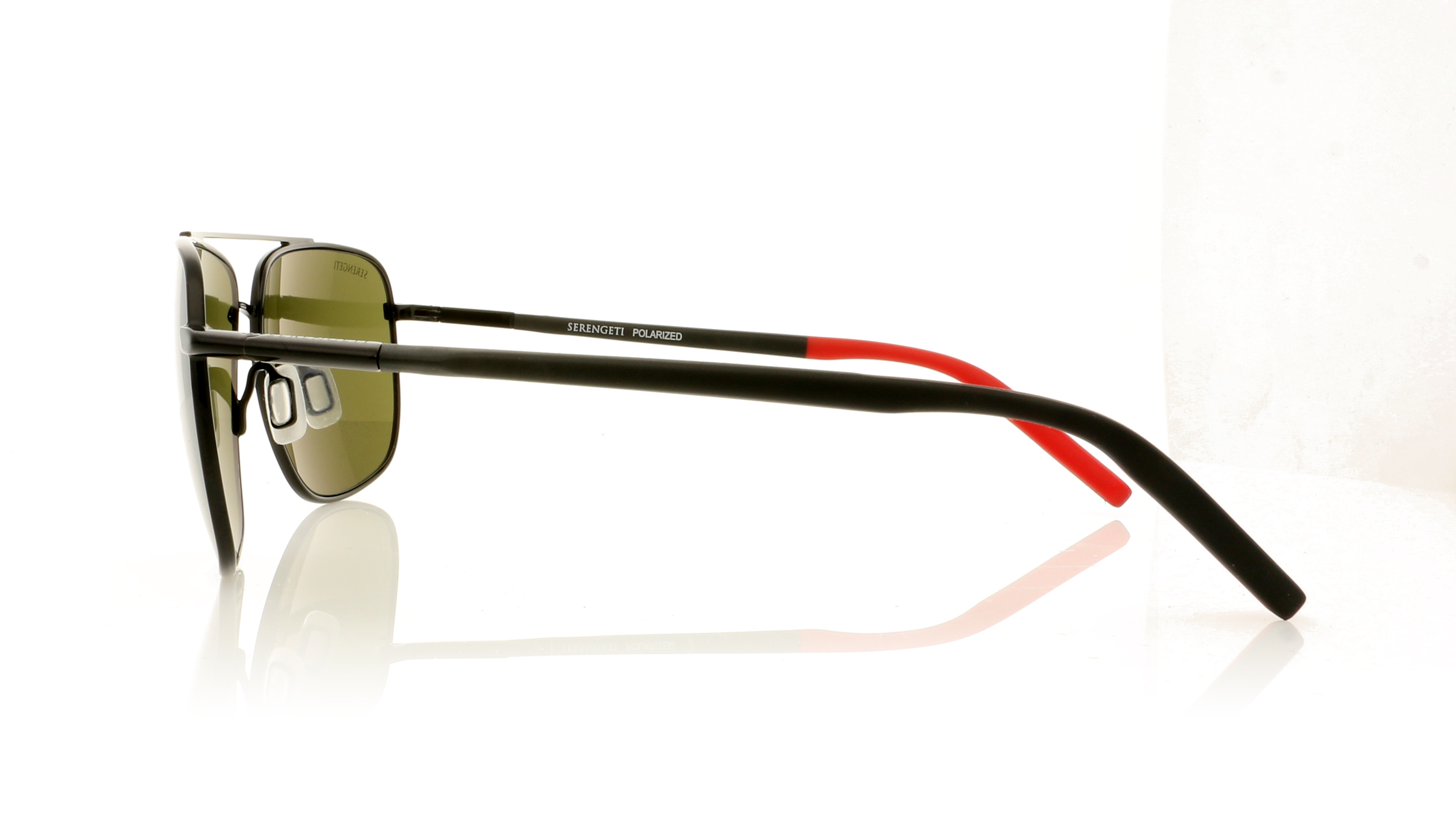 Serengeti Tellaro Black/Red 8818 Sunglasses