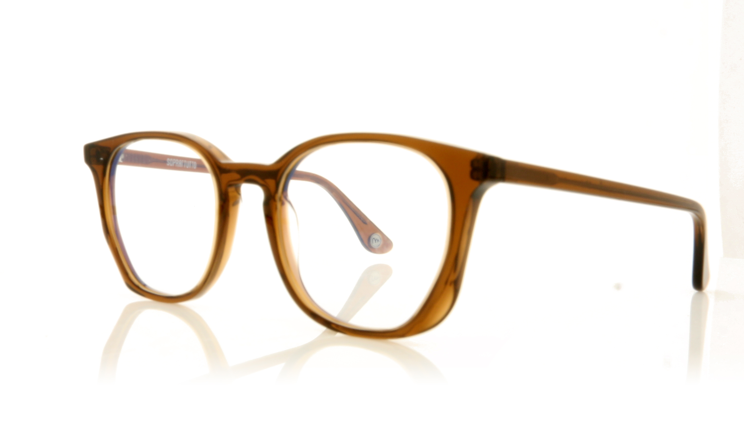 Soprattutto Incline BRUN Brown Glasses - Angle