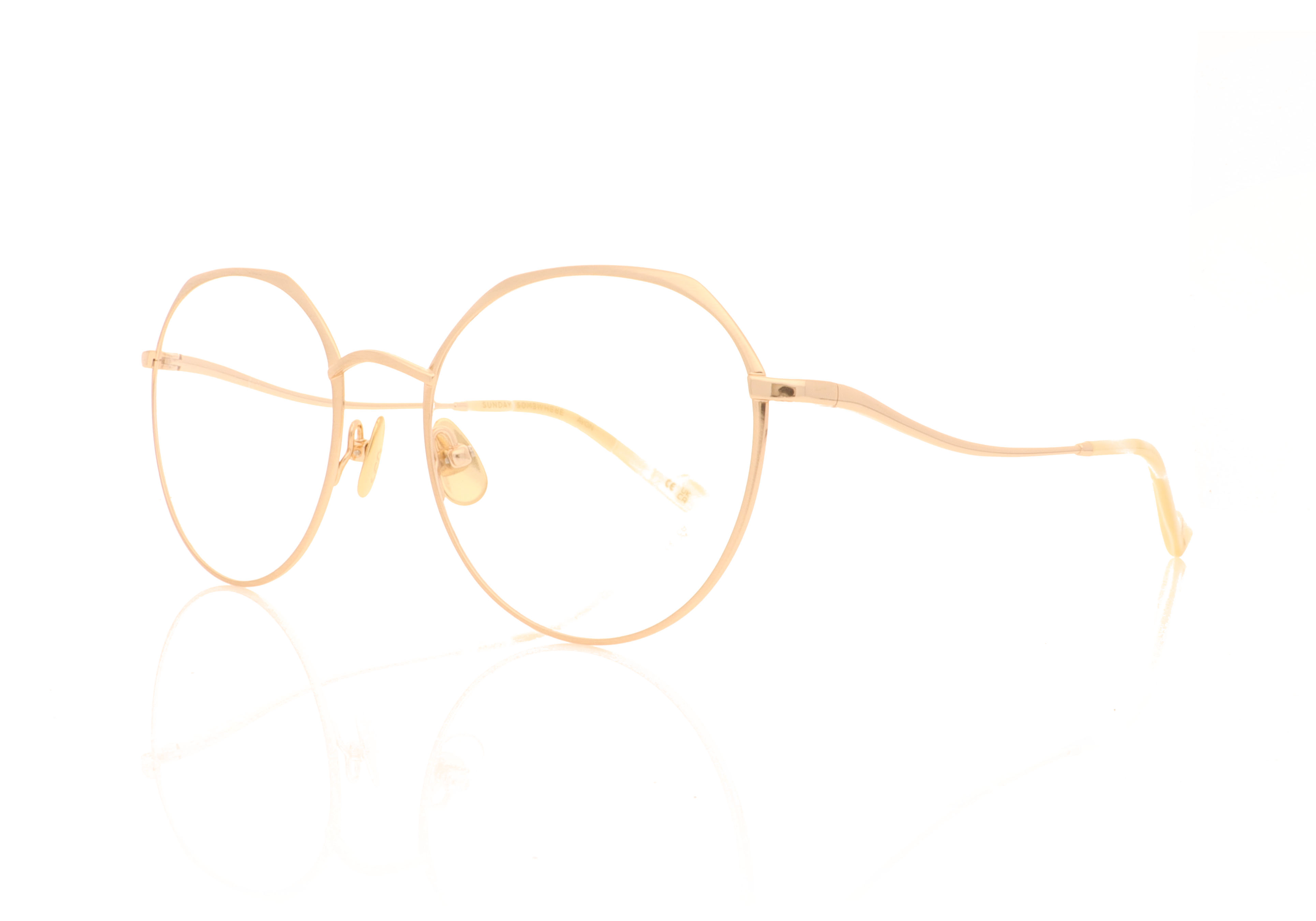 Sunday Somewhere OPT013 Gold C1 Glasses