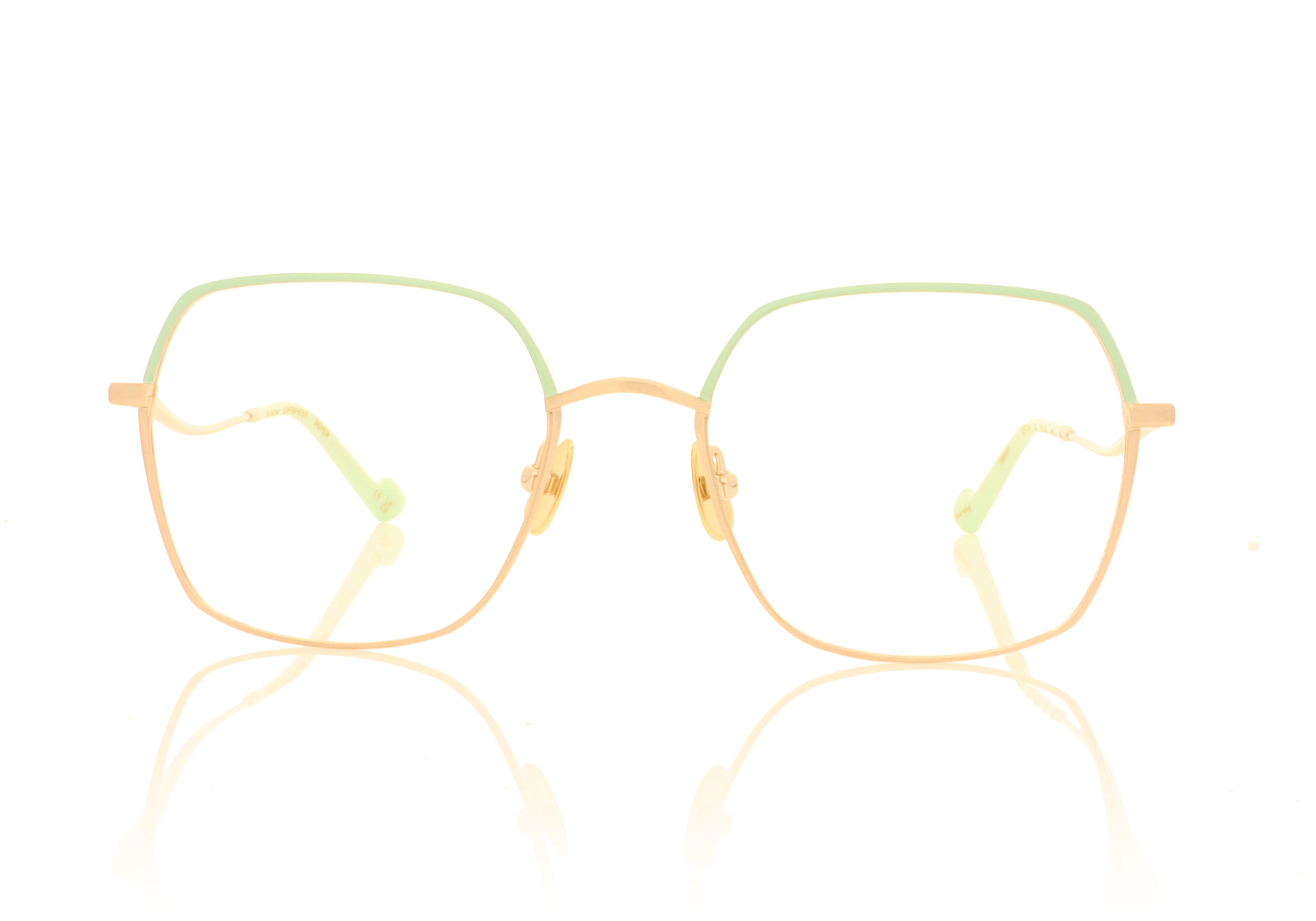 Sunday Somewhere q OPT014 Gold Green C2 Glasses