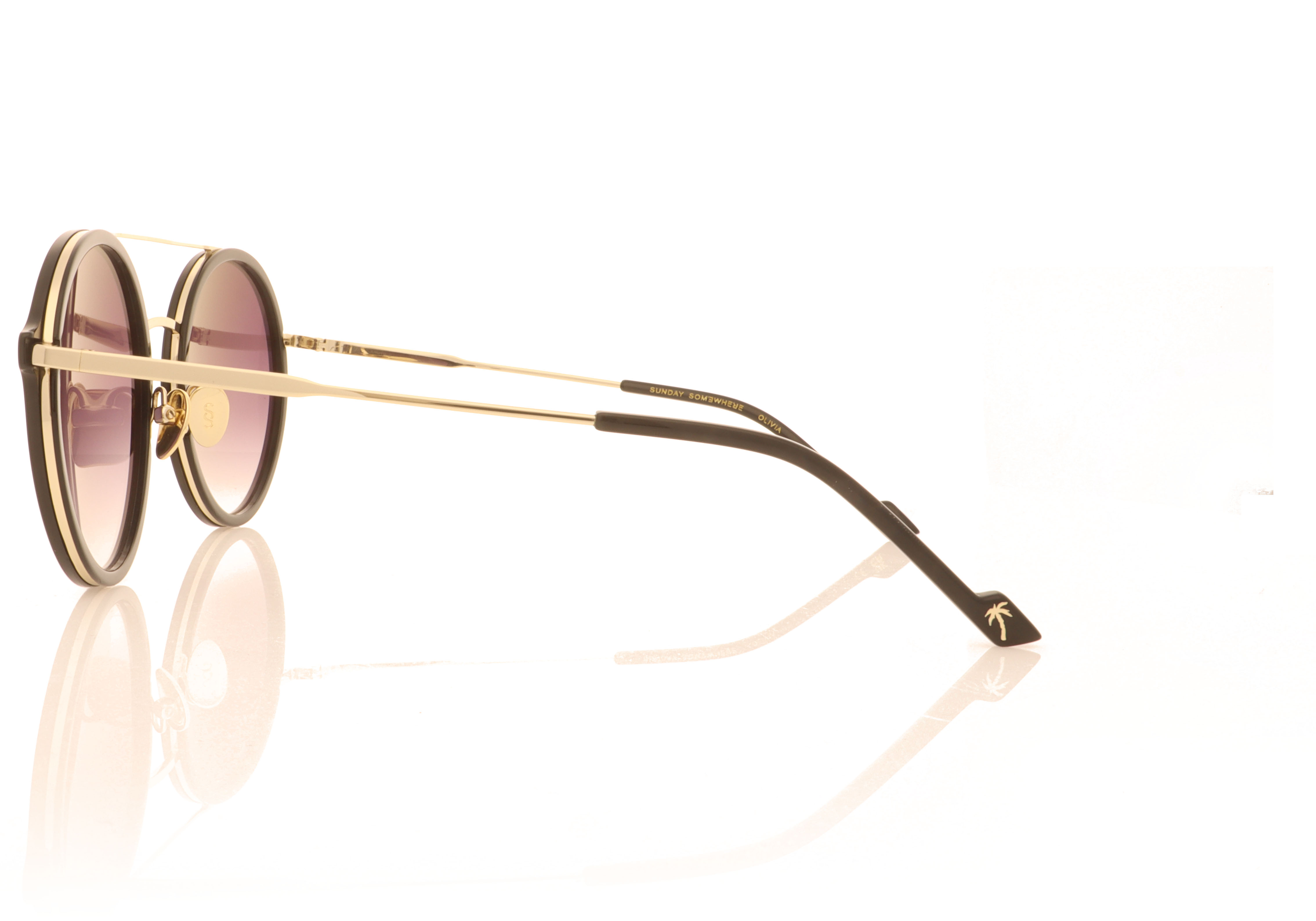 Sunday Somewhere SUN019 C1 Black Sunglasses
