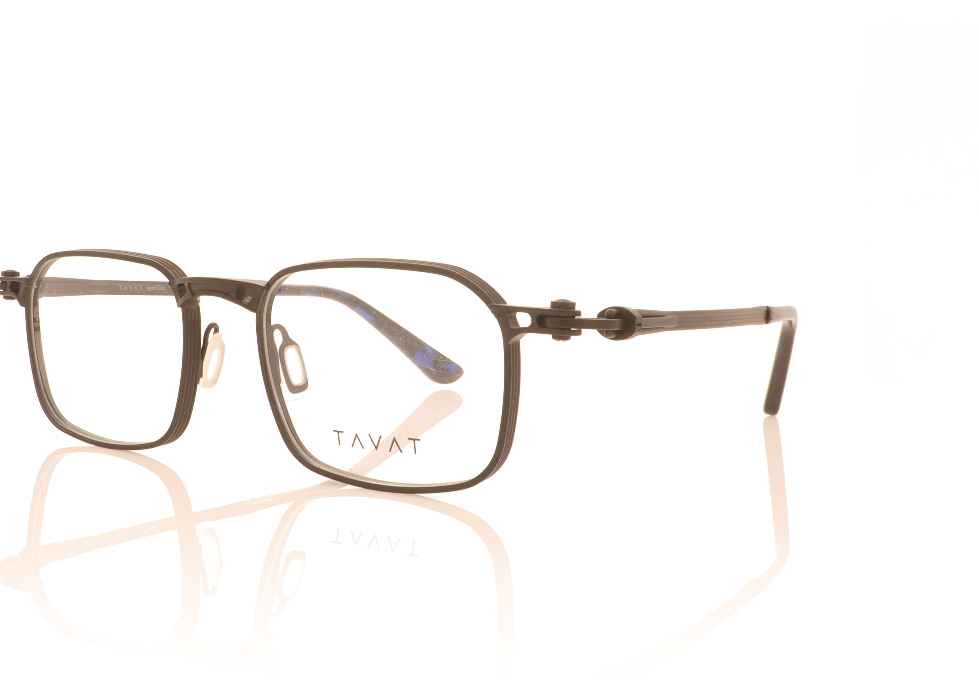 Tavat Spam Can Makani Black Chrome BCH Glasses