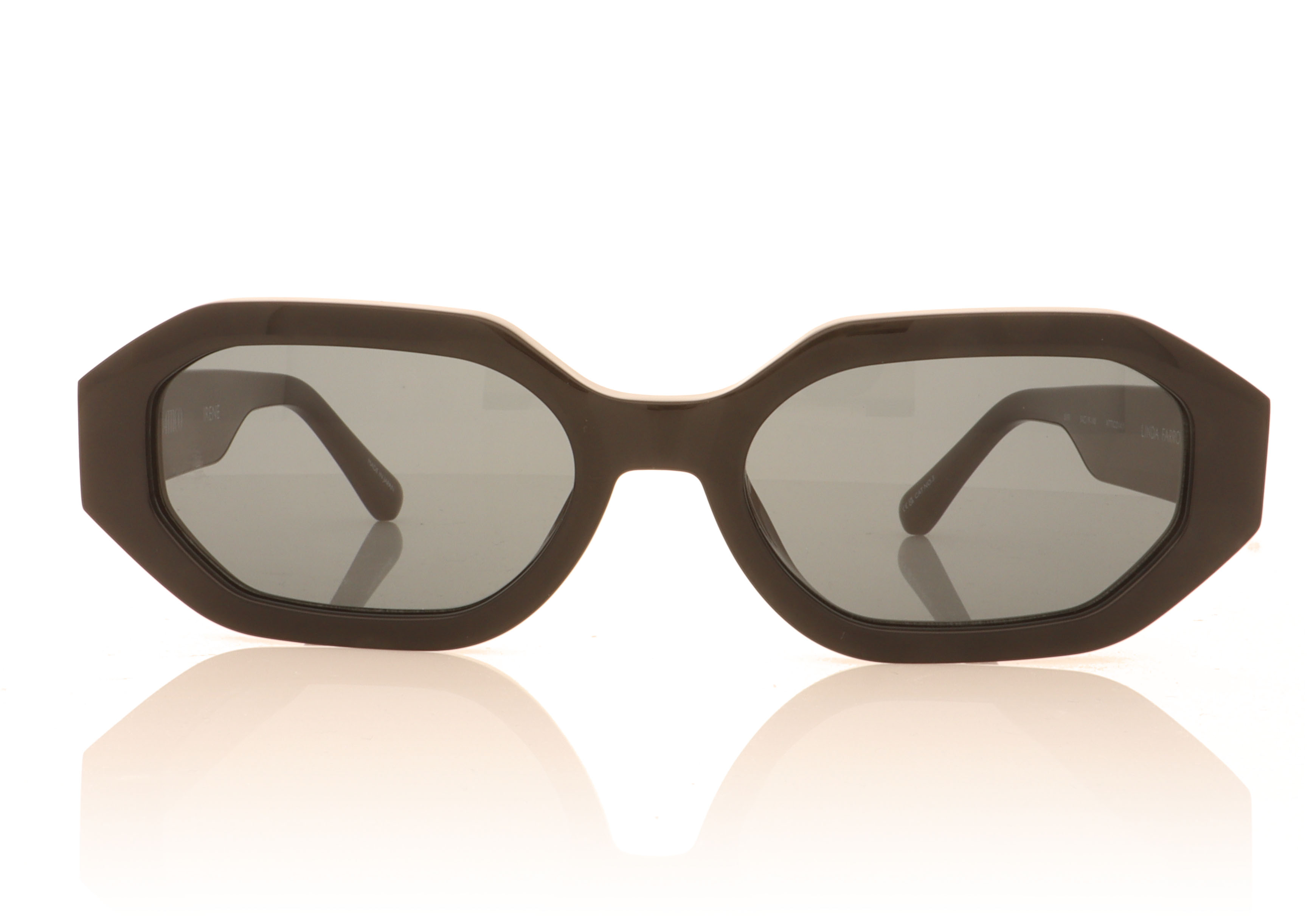 The Attico Irene Black C1 Sunglasses