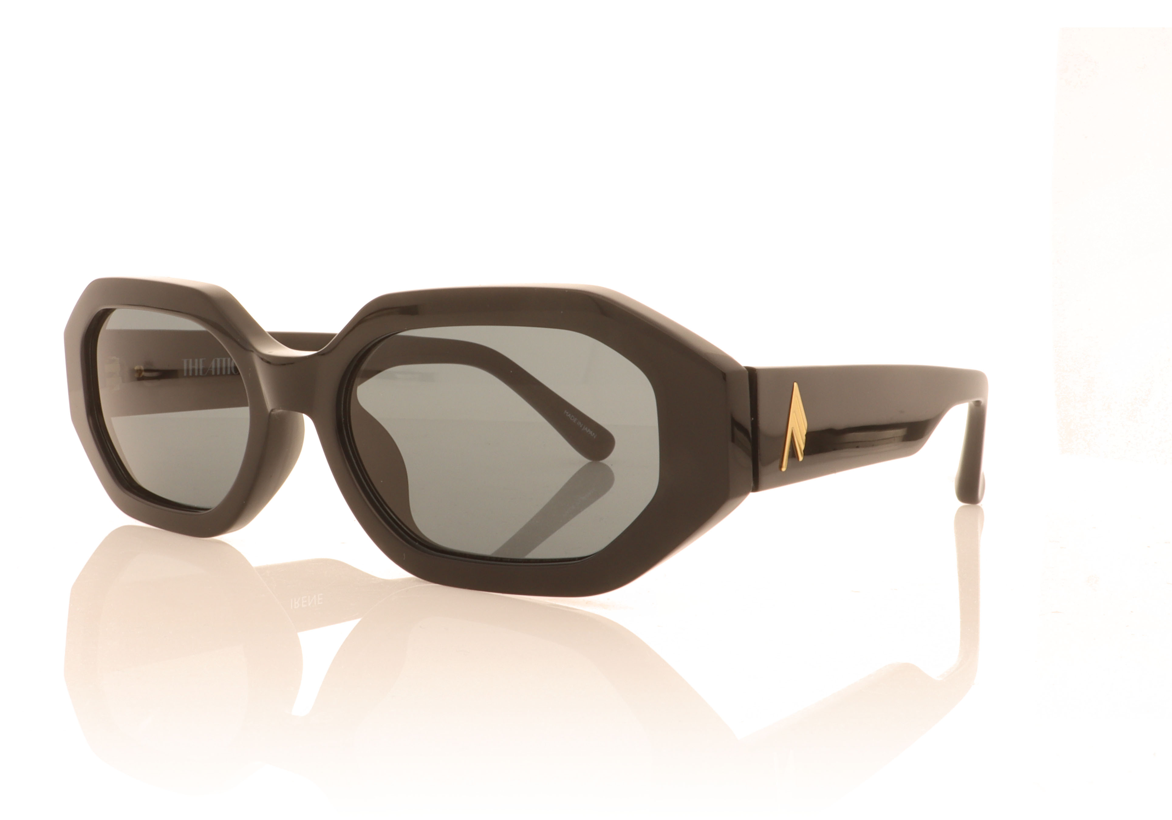 The Attico Irene Black C1 Sunglasses