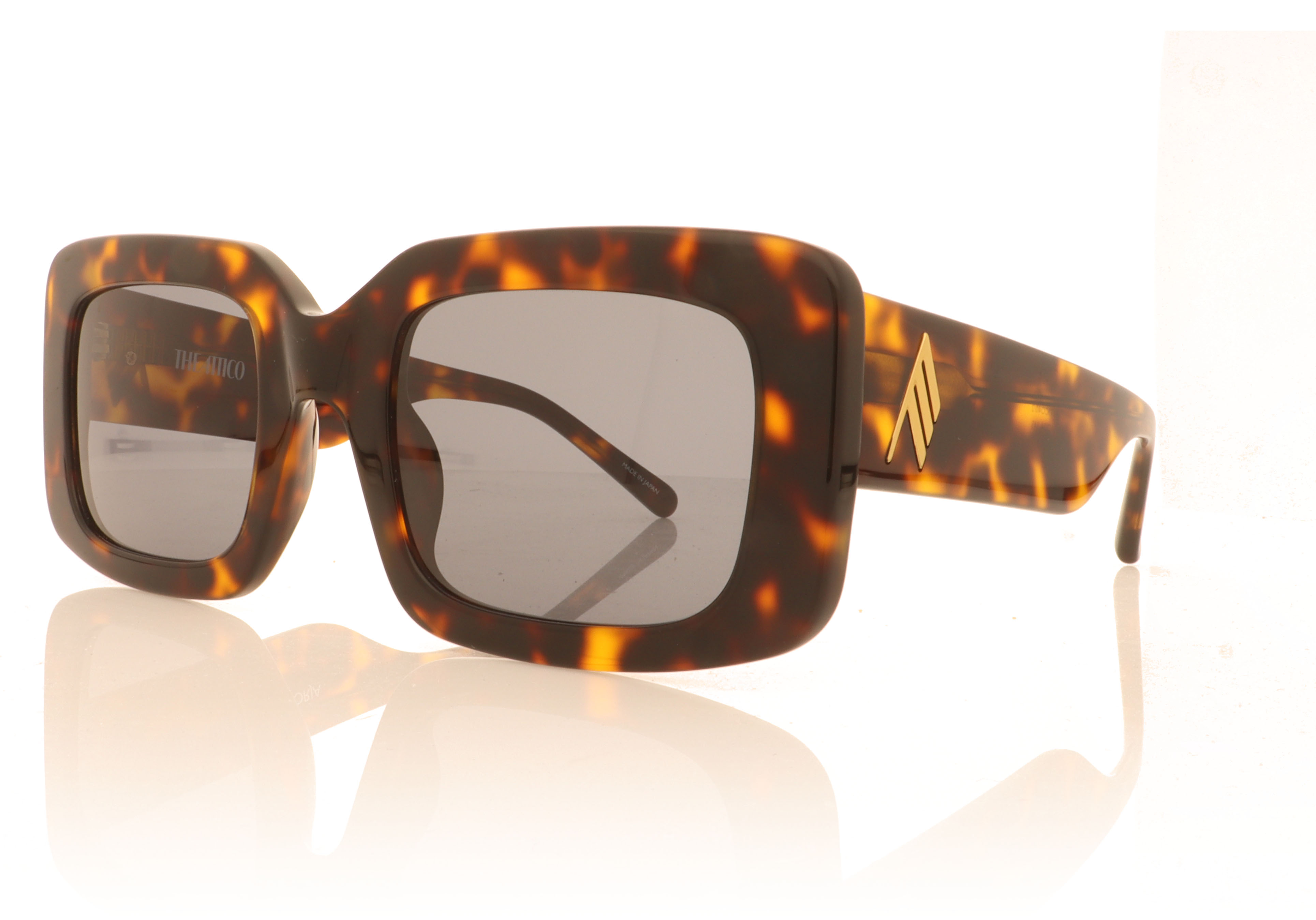The Attico Jorja Tortoise C2 Sunglasses