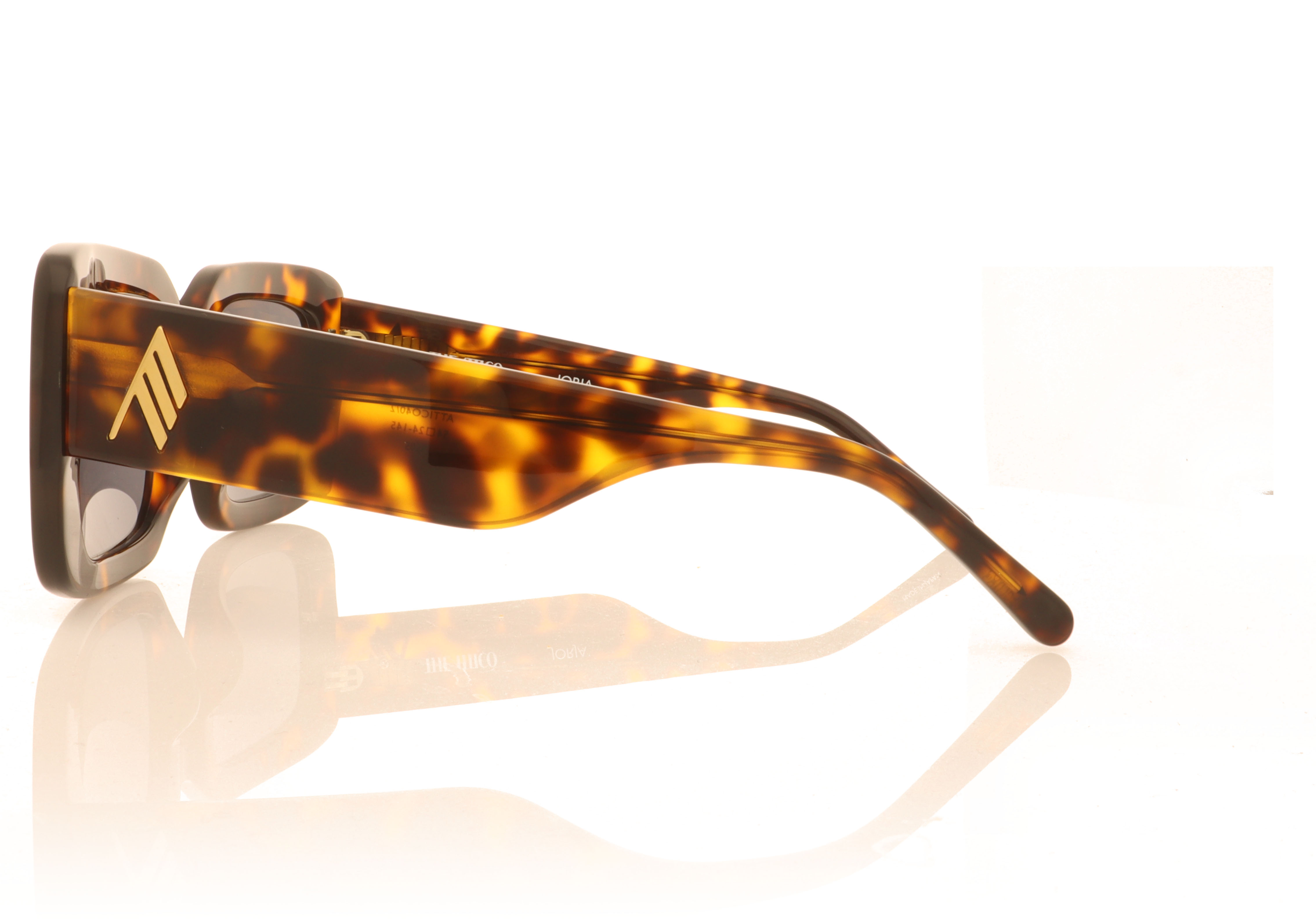 The Attico Jorja Tortoise C2 Sunglasses