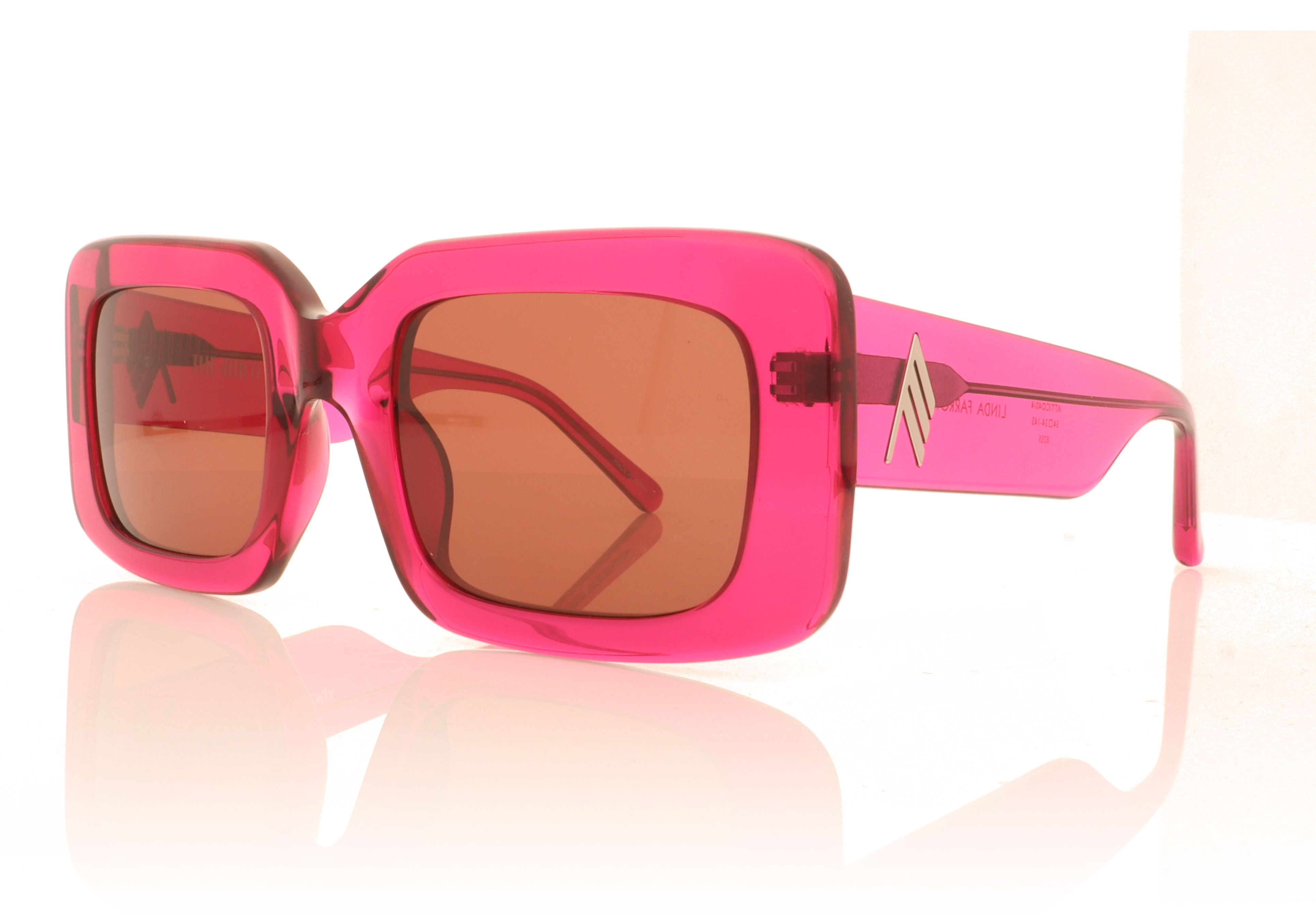 The Attico Jorja Purple C4 Sunglasses