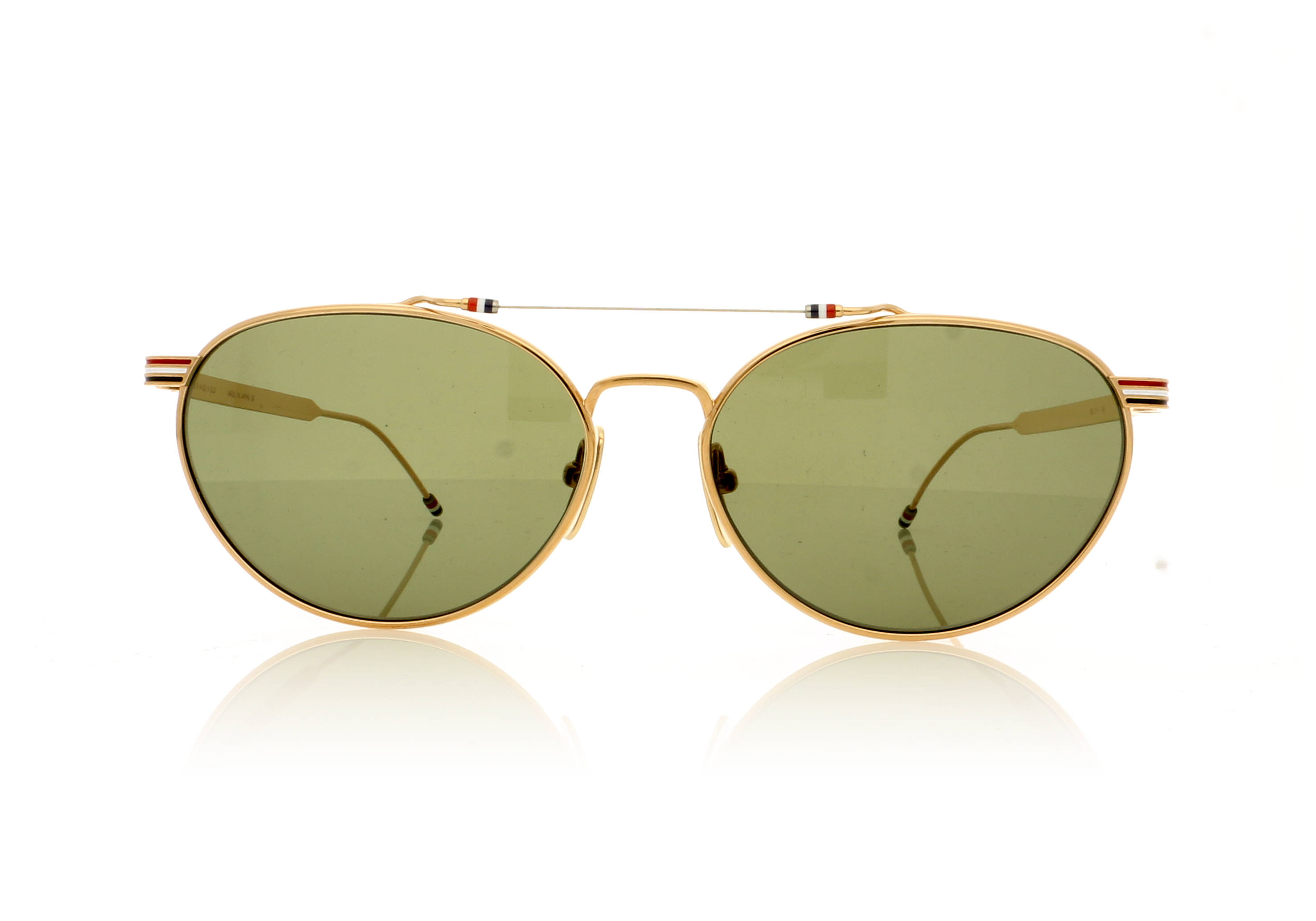 Thom Browne TB-919 TBS919 White Gold WGLD Sunglasses