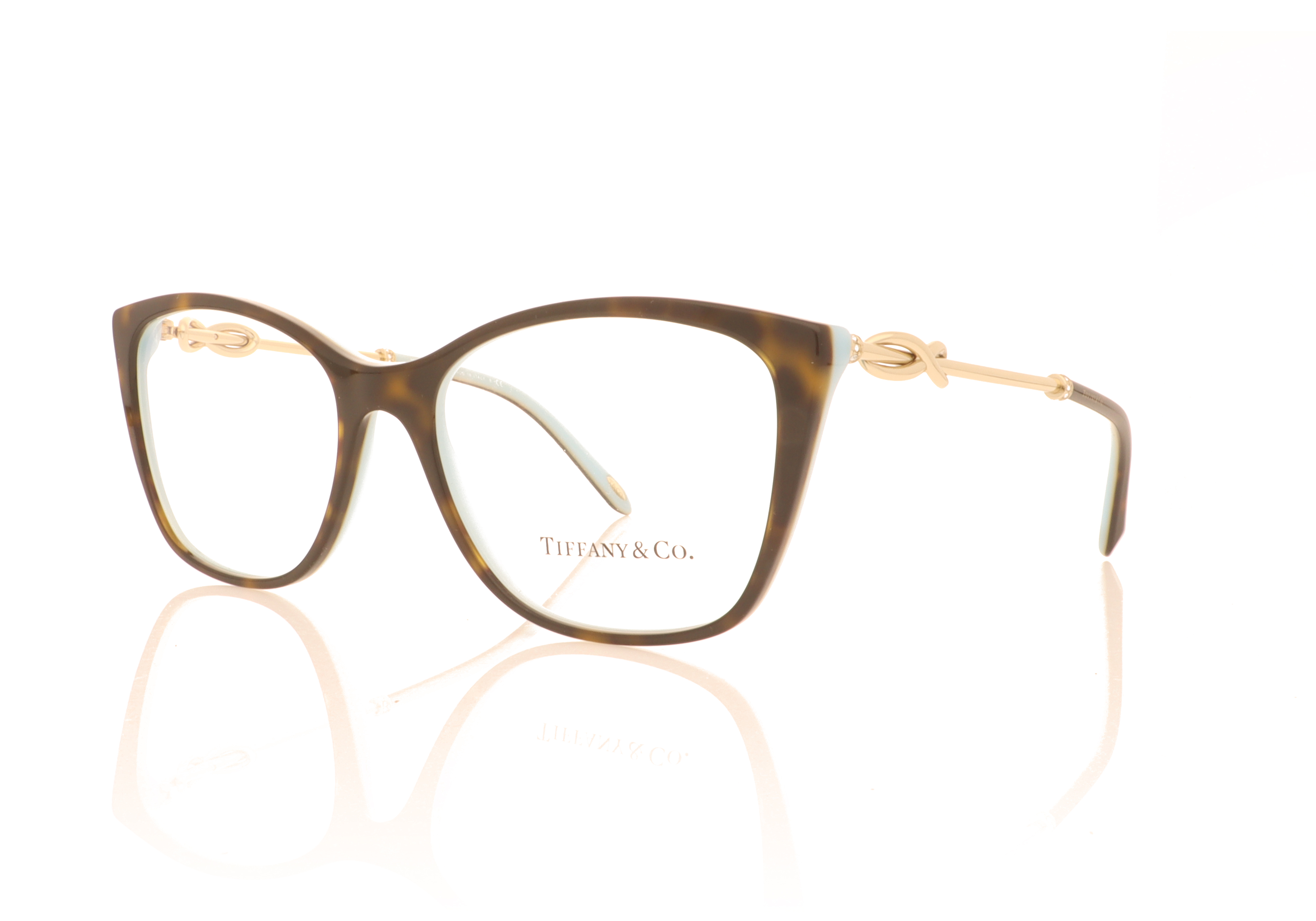 Tiffany TF2160B Havana On Tiffany Blue 8134 Glasses