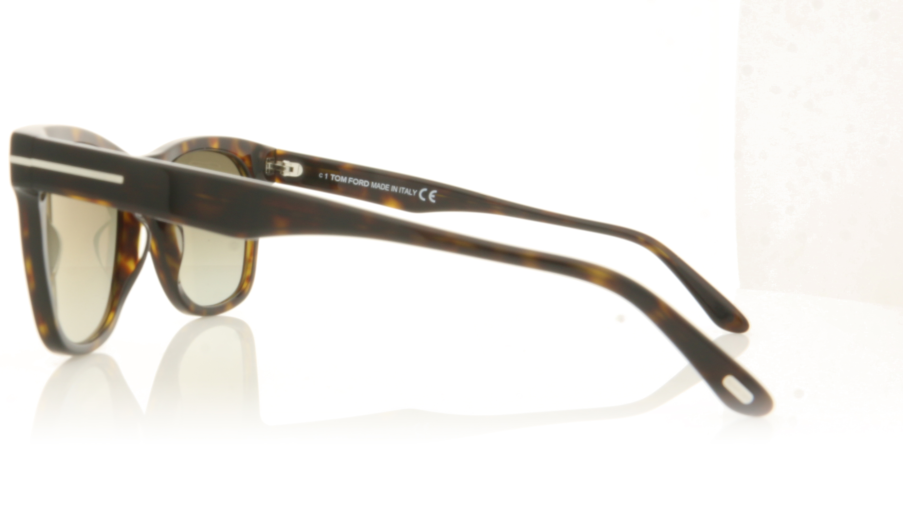 Tom Ford BROOKLYN TF0833 Tortoise 52Q Sunglasses